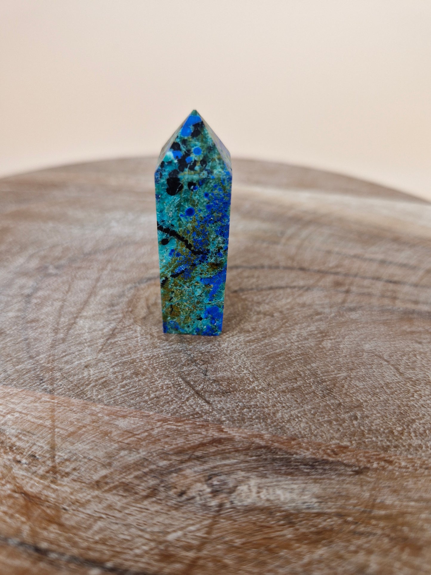 Azurite with Malachite Mini Tower (code A3)