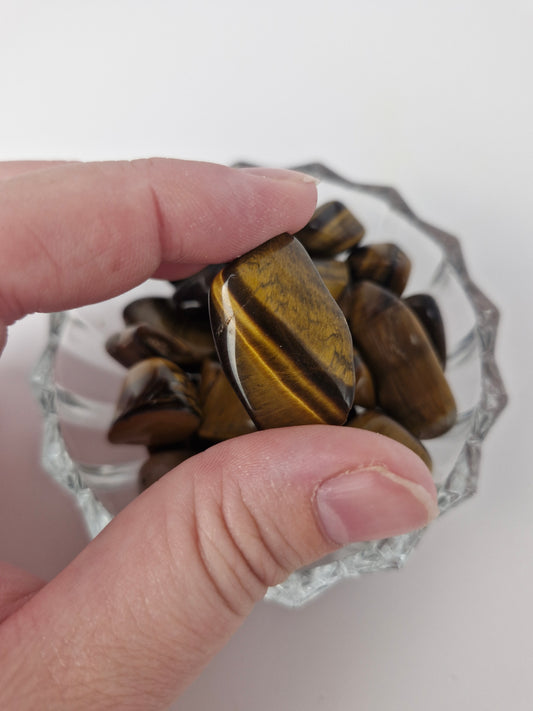 Tiger's Eye Tumble - Small