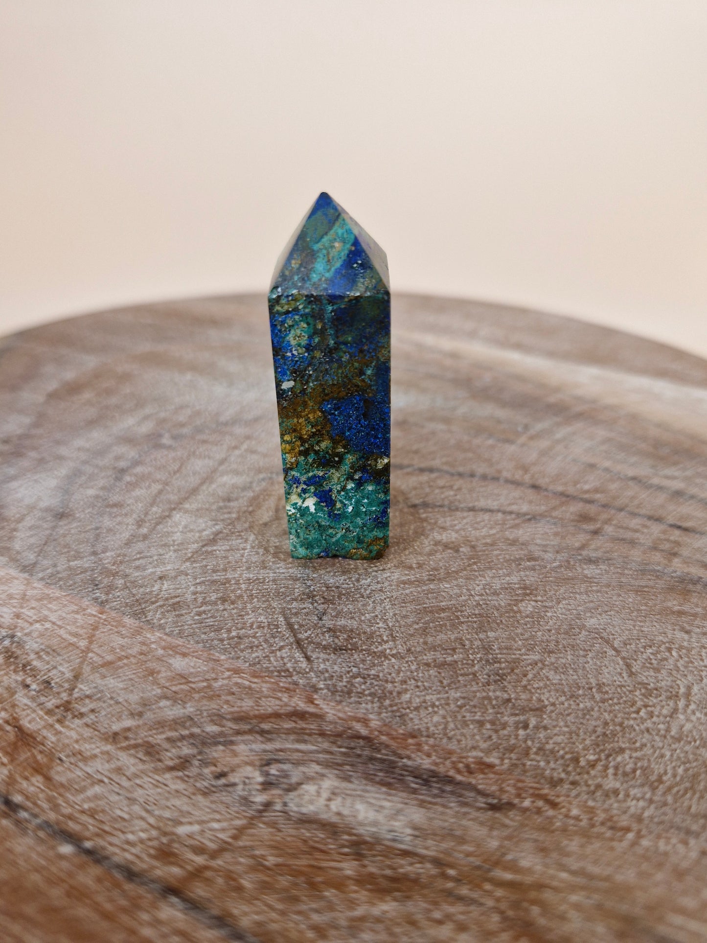 Azurite with Malachite Mini Tower (code A2)