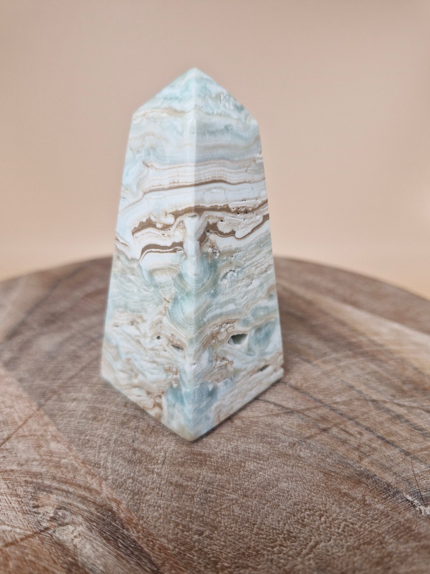 Blue Aragonite Tower