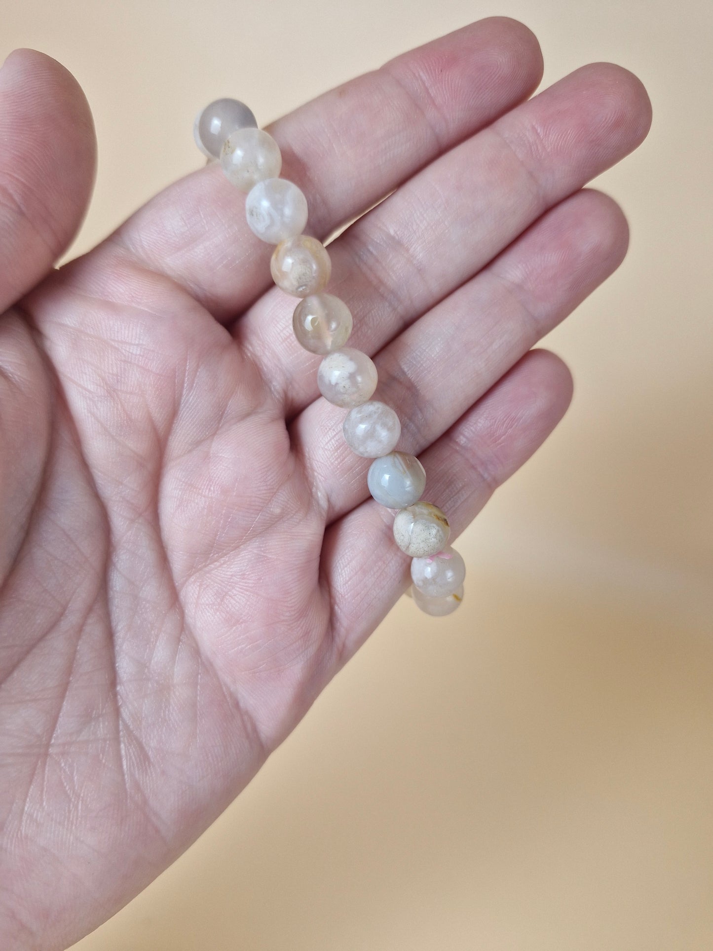 Flower Agate Bracelet