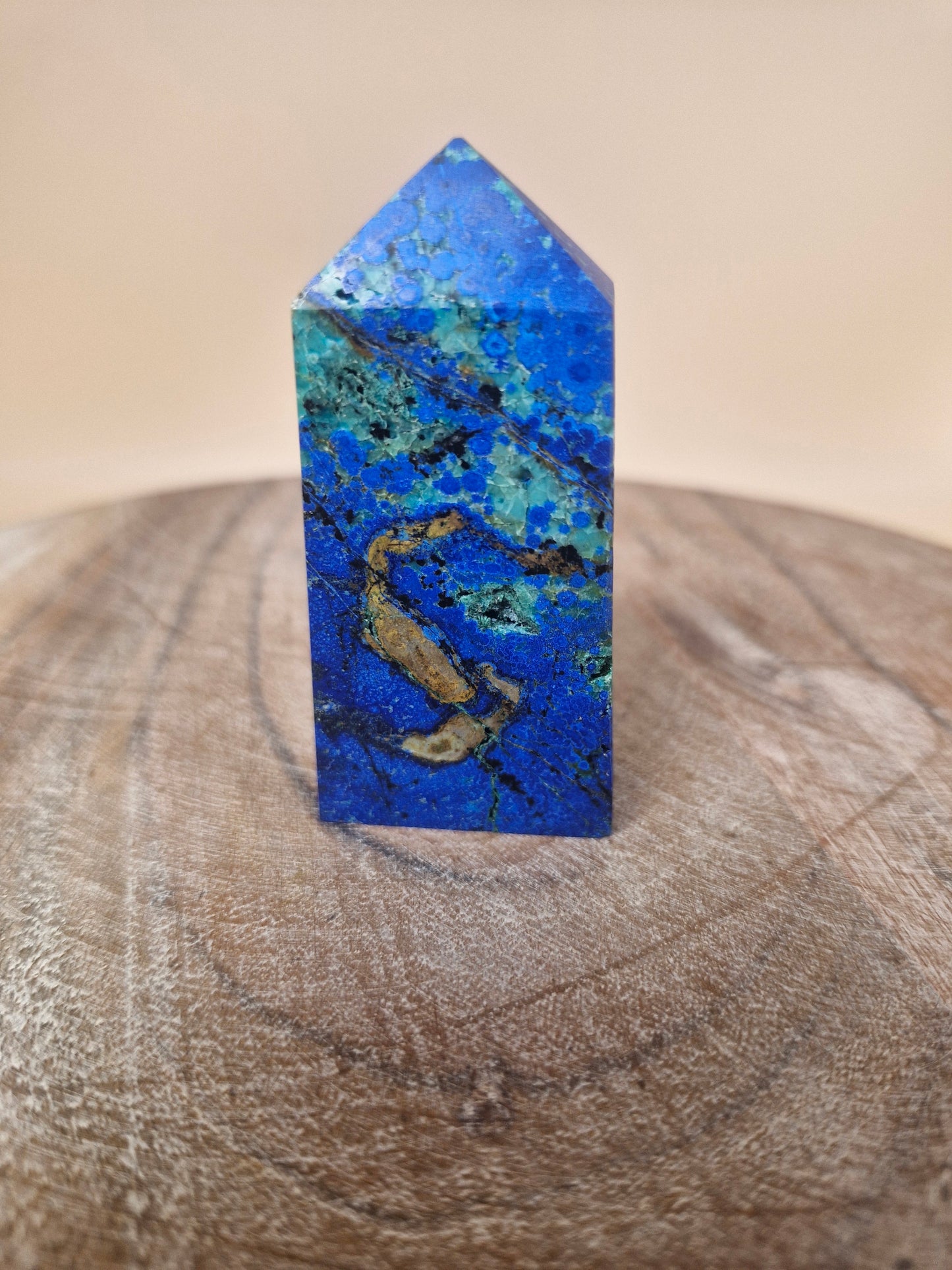 Azurite with Malachite Mini Tower (AZ1)