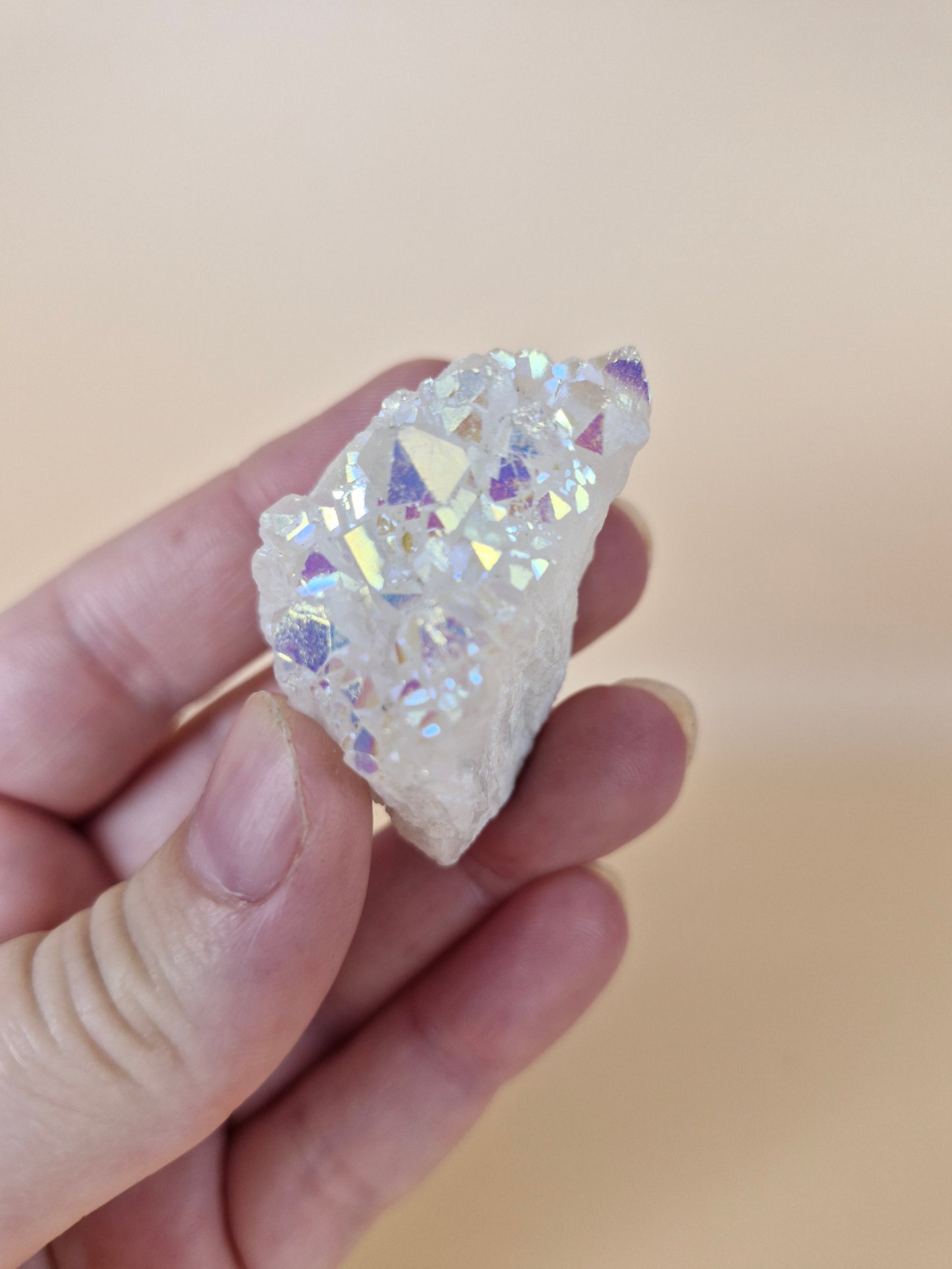 Mini Aura Quartz Cluster