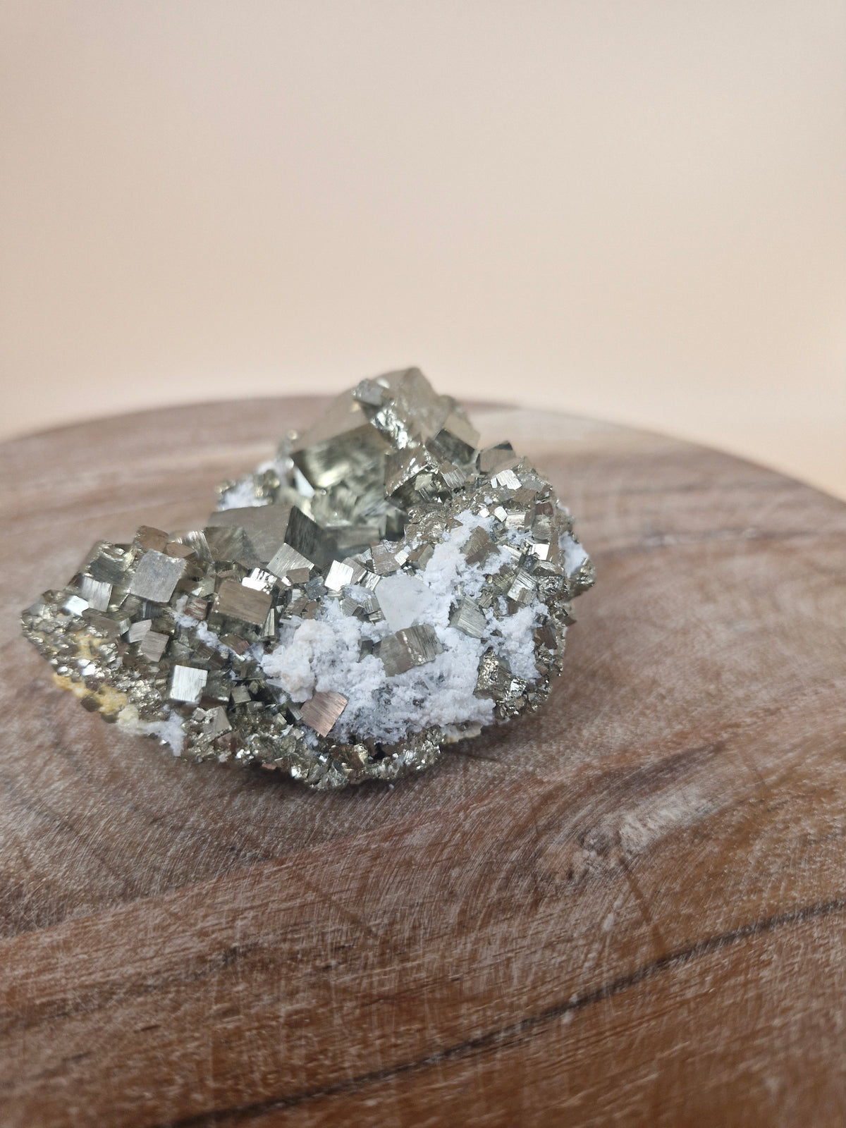 Pyrite with Quartz Cluster (code P7)