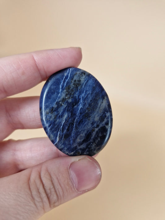 Sodalite Worry Stone