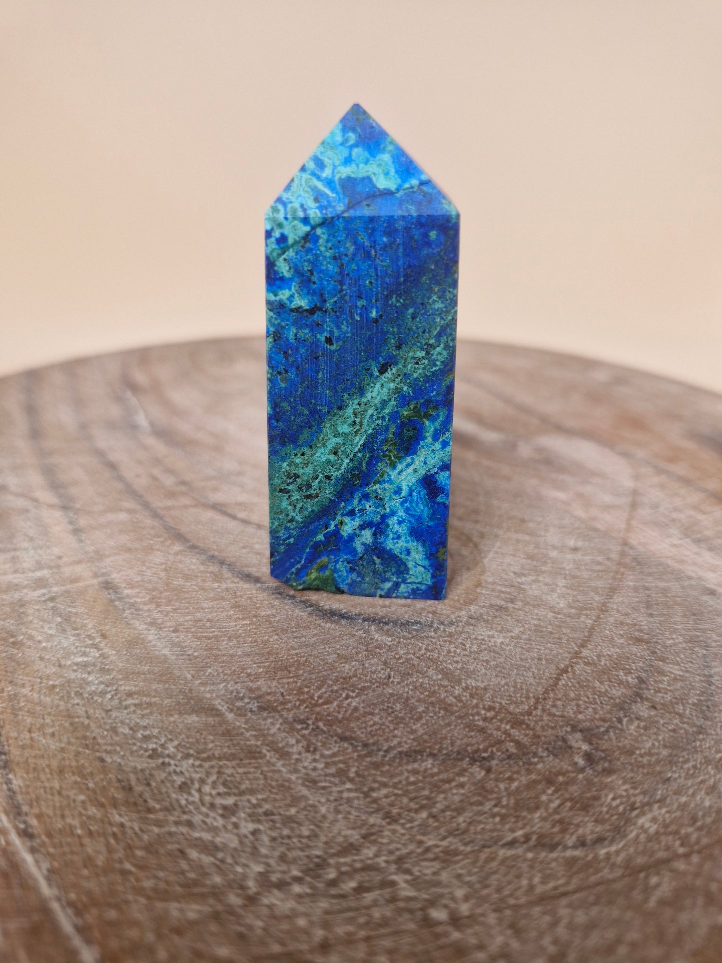 Azurite with Malachite Mini Tower (AZ2)