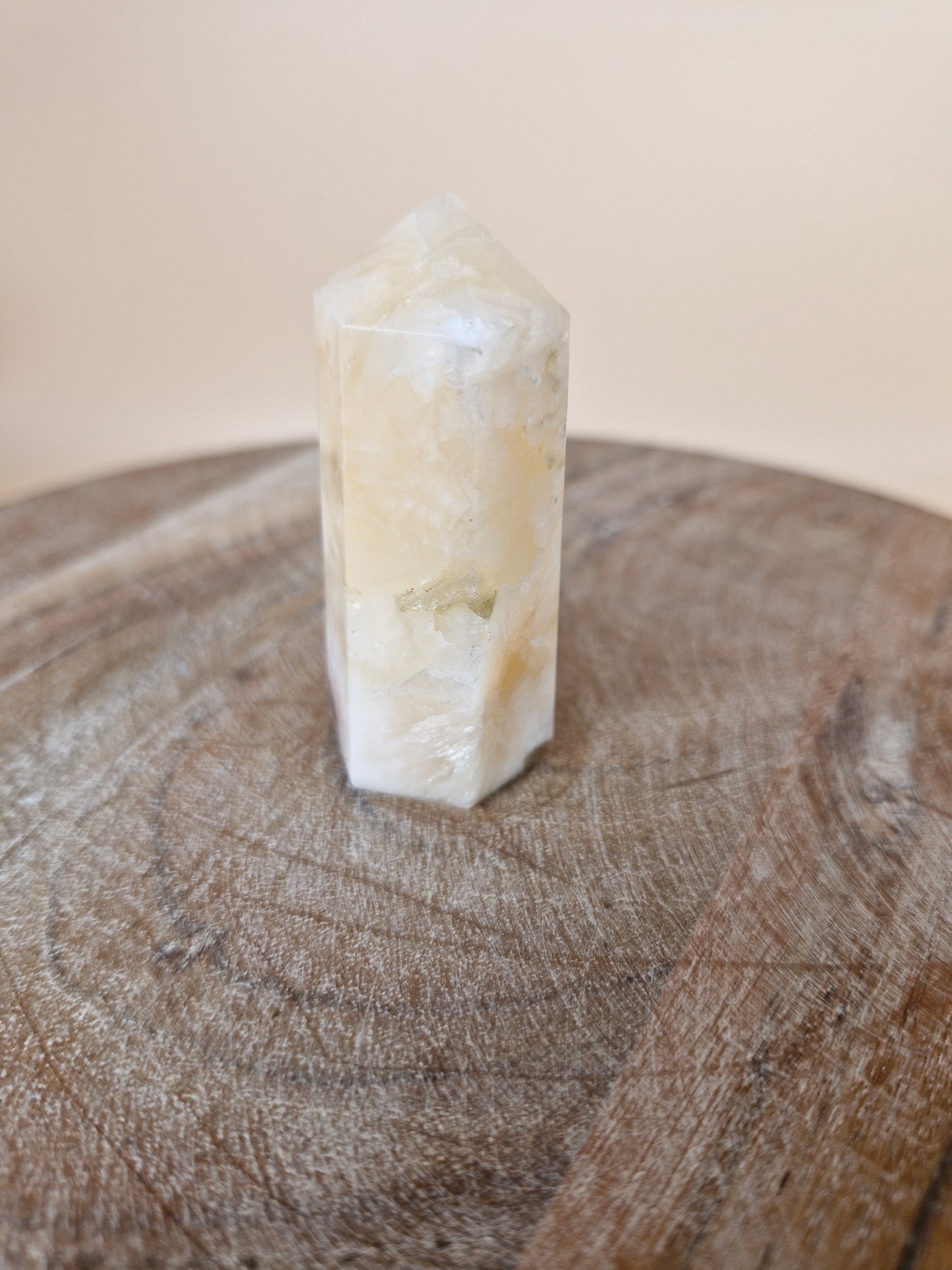 Stilbite with Heulandite Tower (code15)