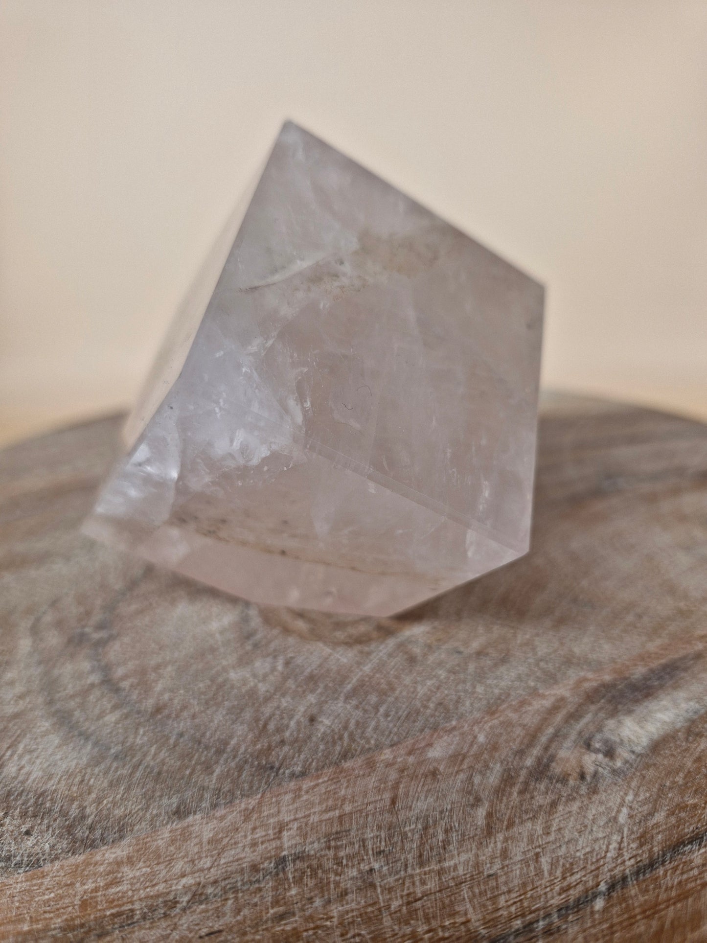 Rose Quartz Cube