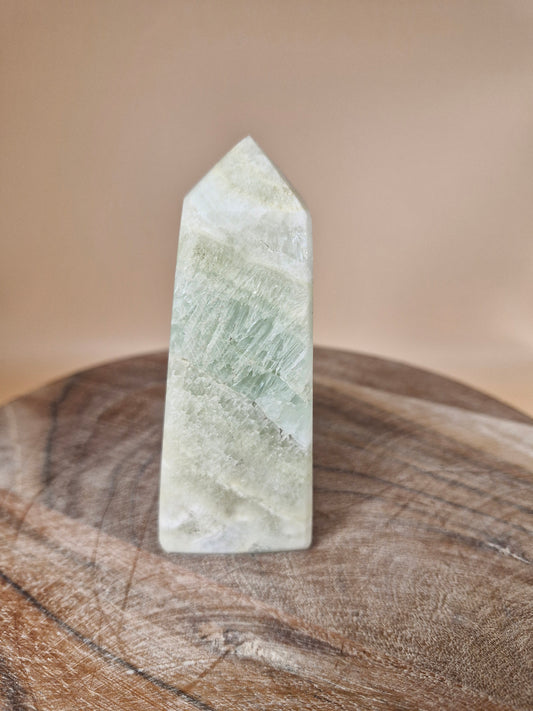 Pistachio Calcite Tower