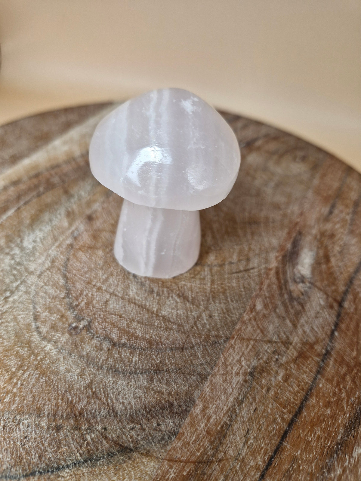 Mangano Calcite Mushroom- intuitively chosen