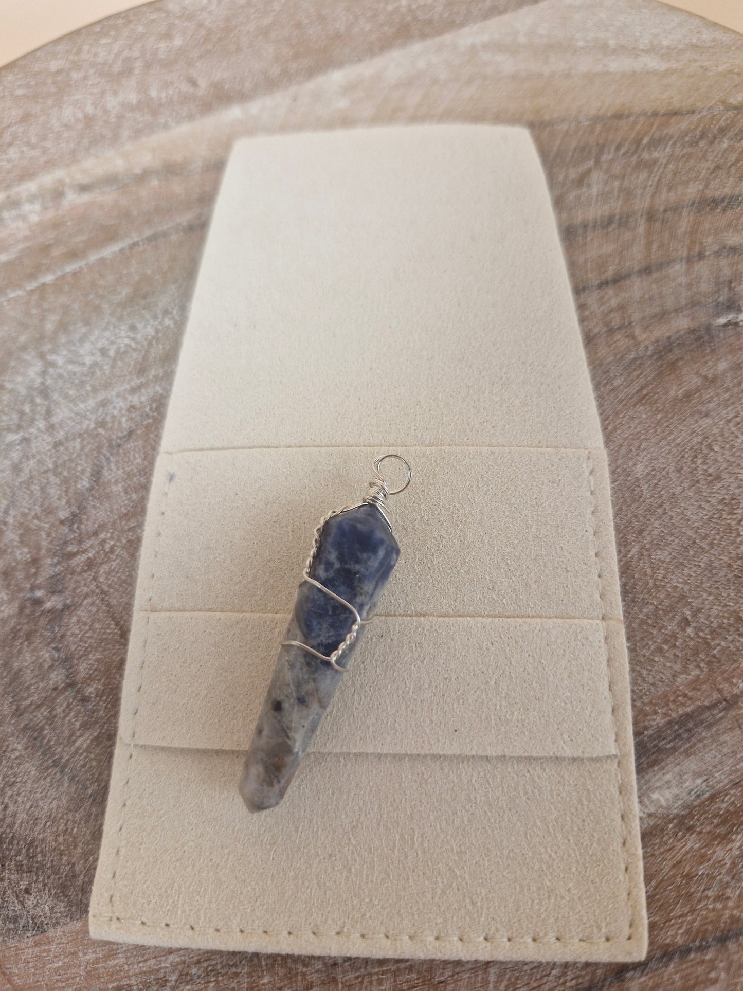 Blue Quartz Pendant