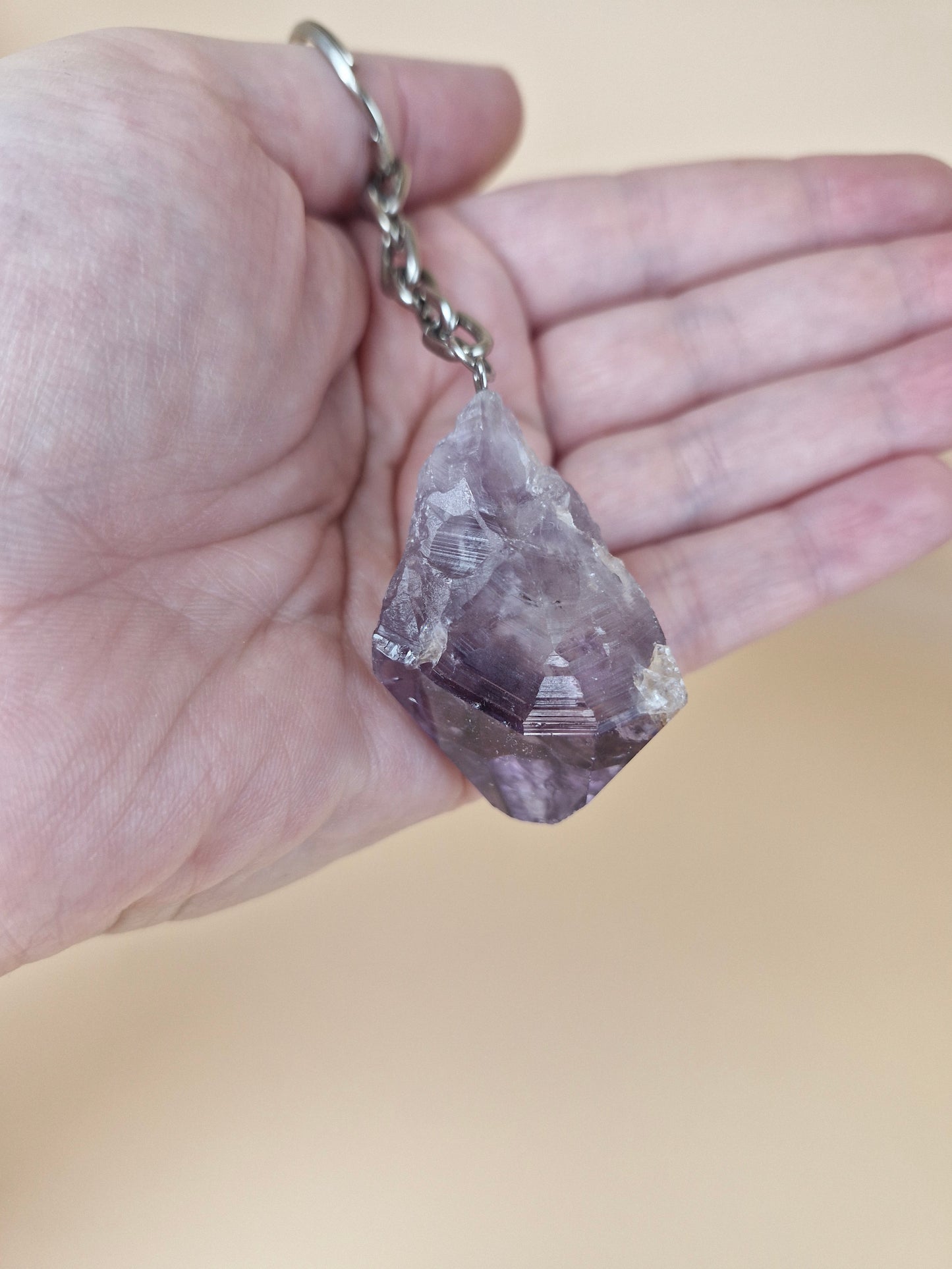 Amethyst Keyring