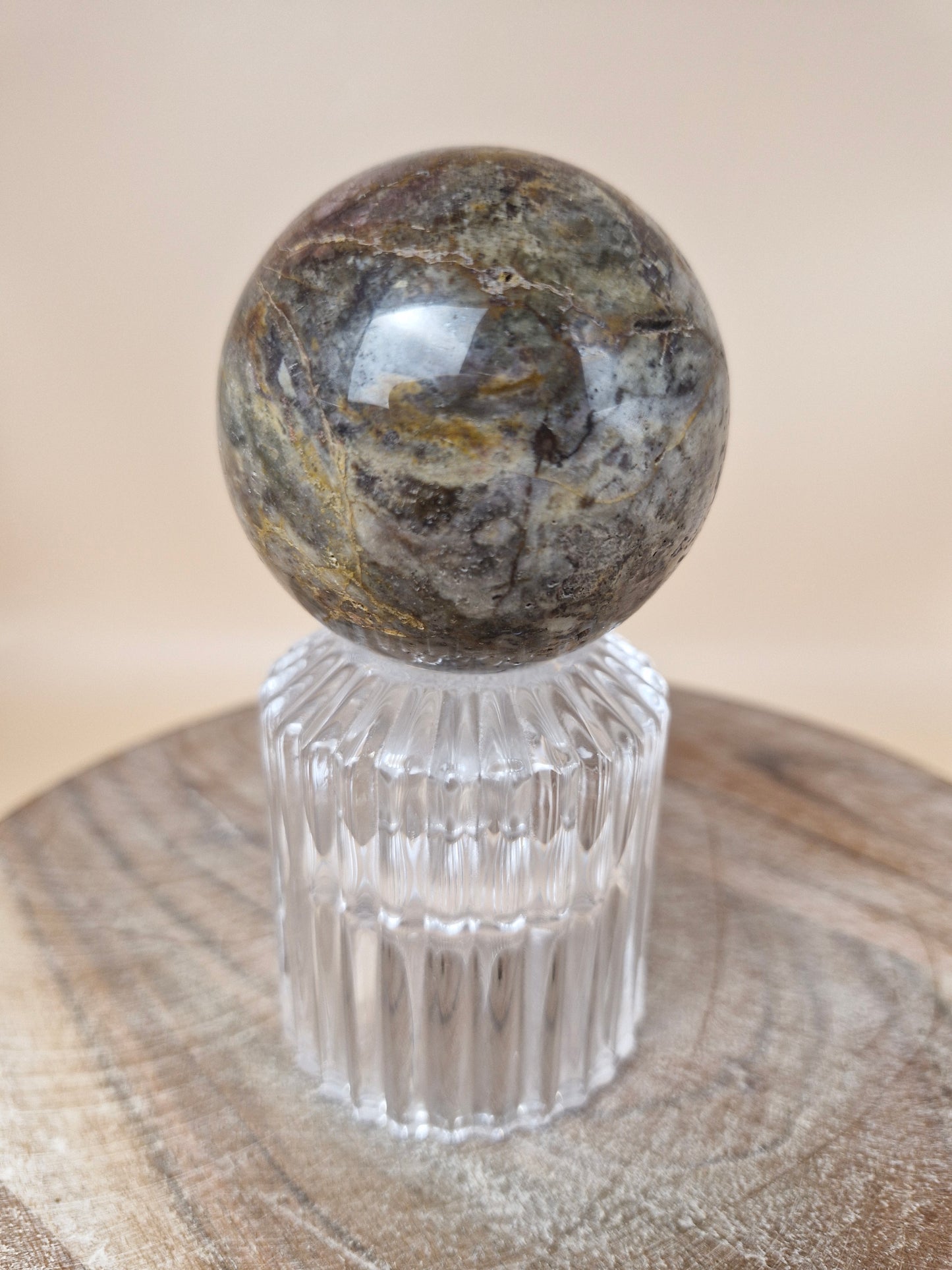 Blue Chalcedony Sphere