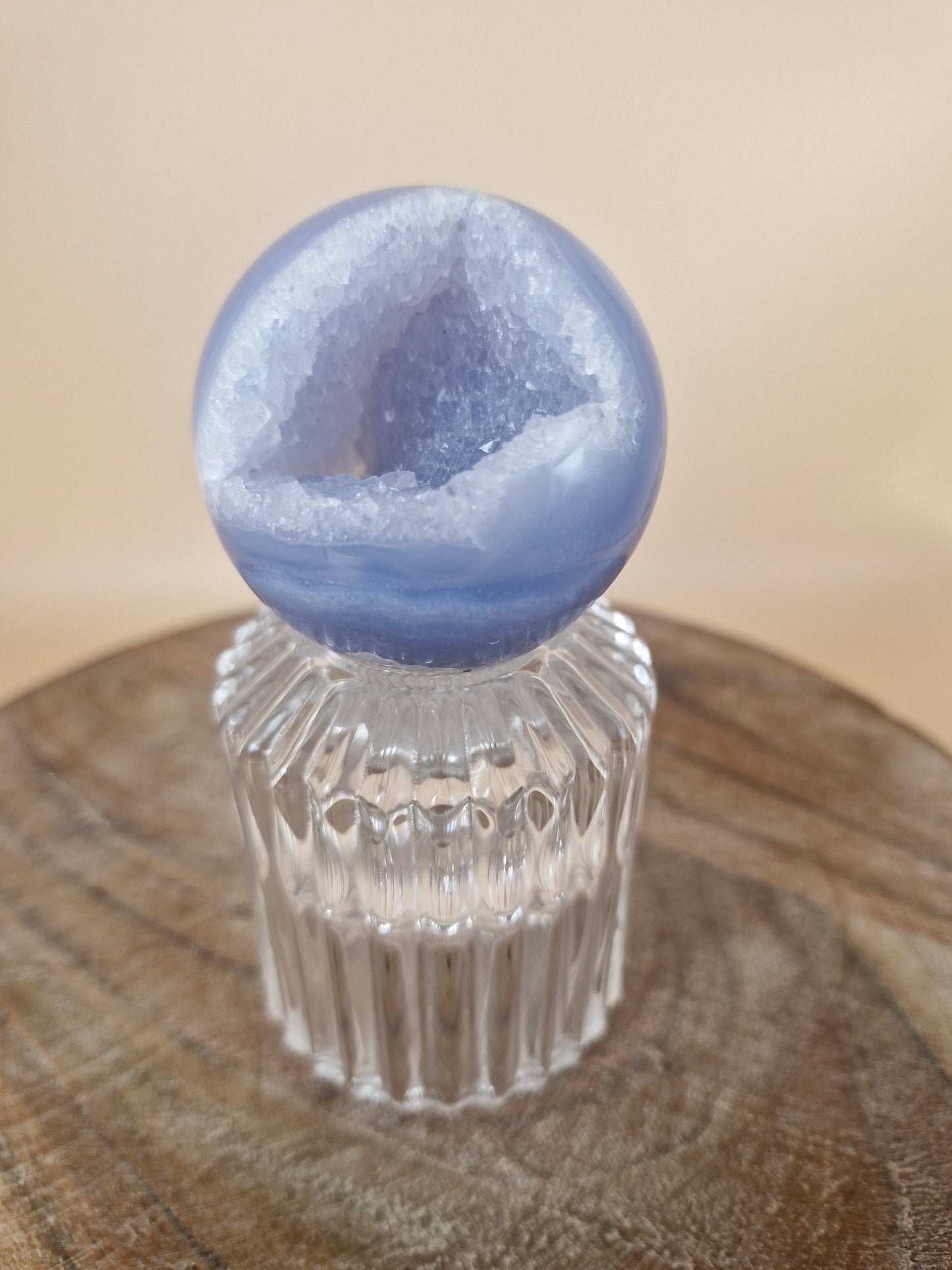 Druzy Lace Agate Sphere (code LA3)