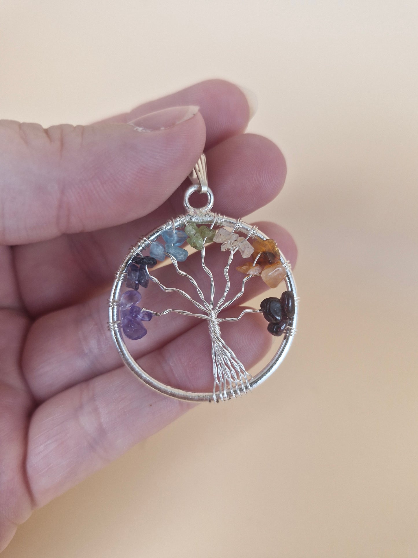 Chakra Tree of Life Pendant