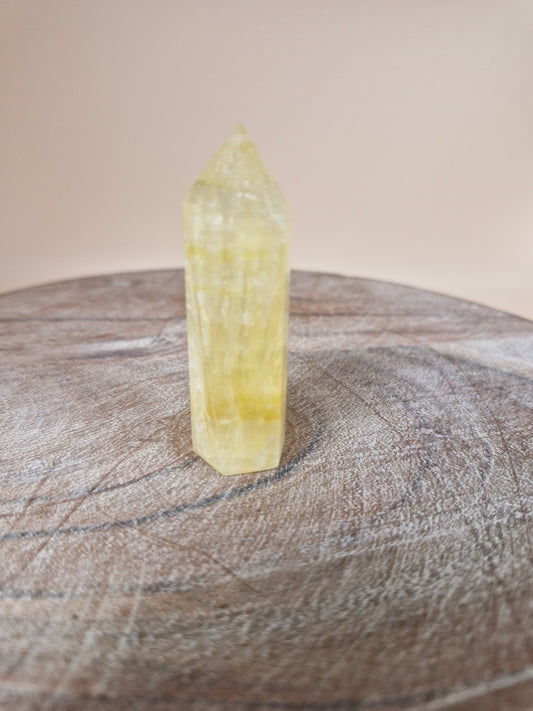 Mini Yellow Fluorite Point
