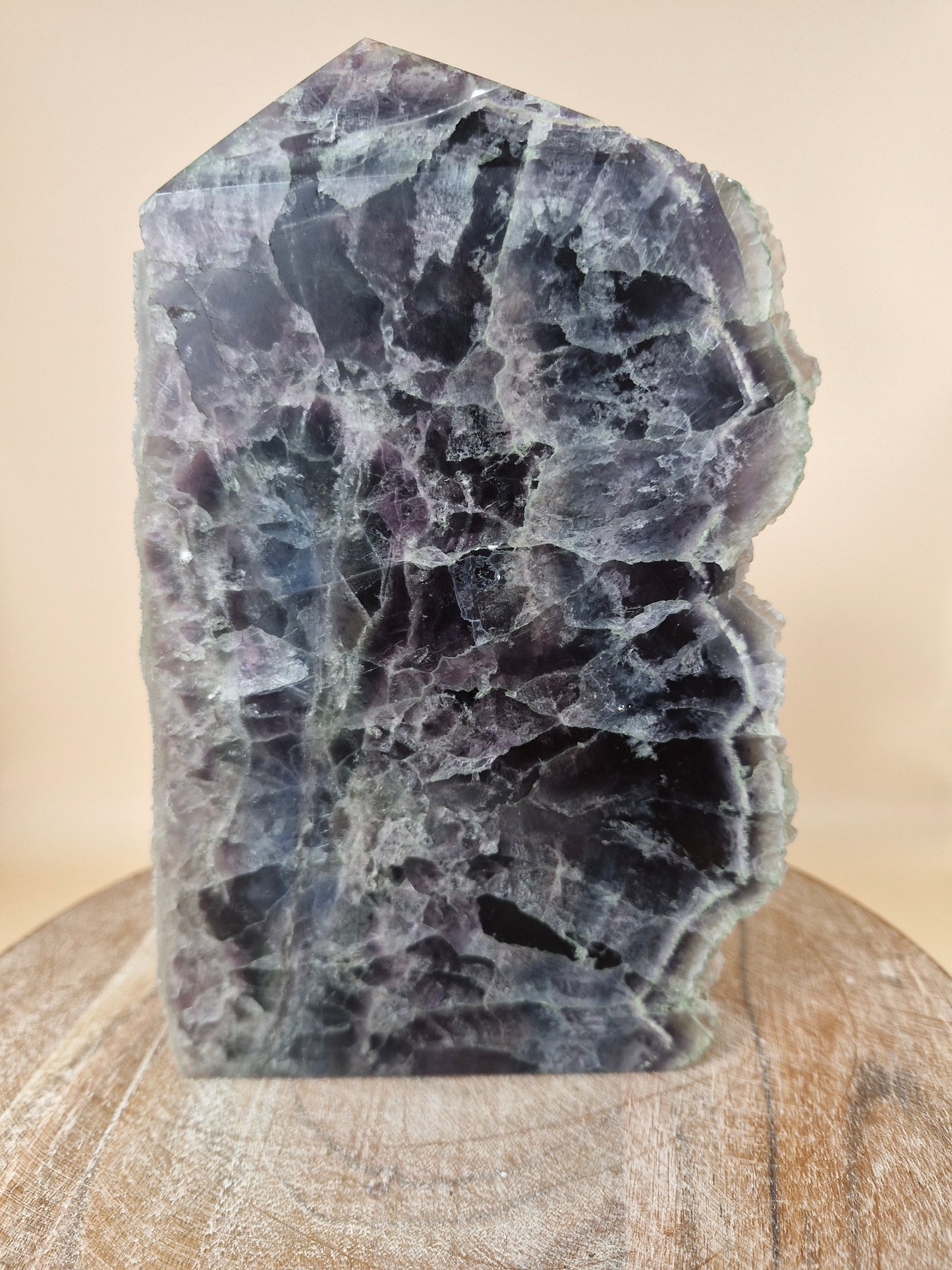 Black Rose Fluorite Freeform