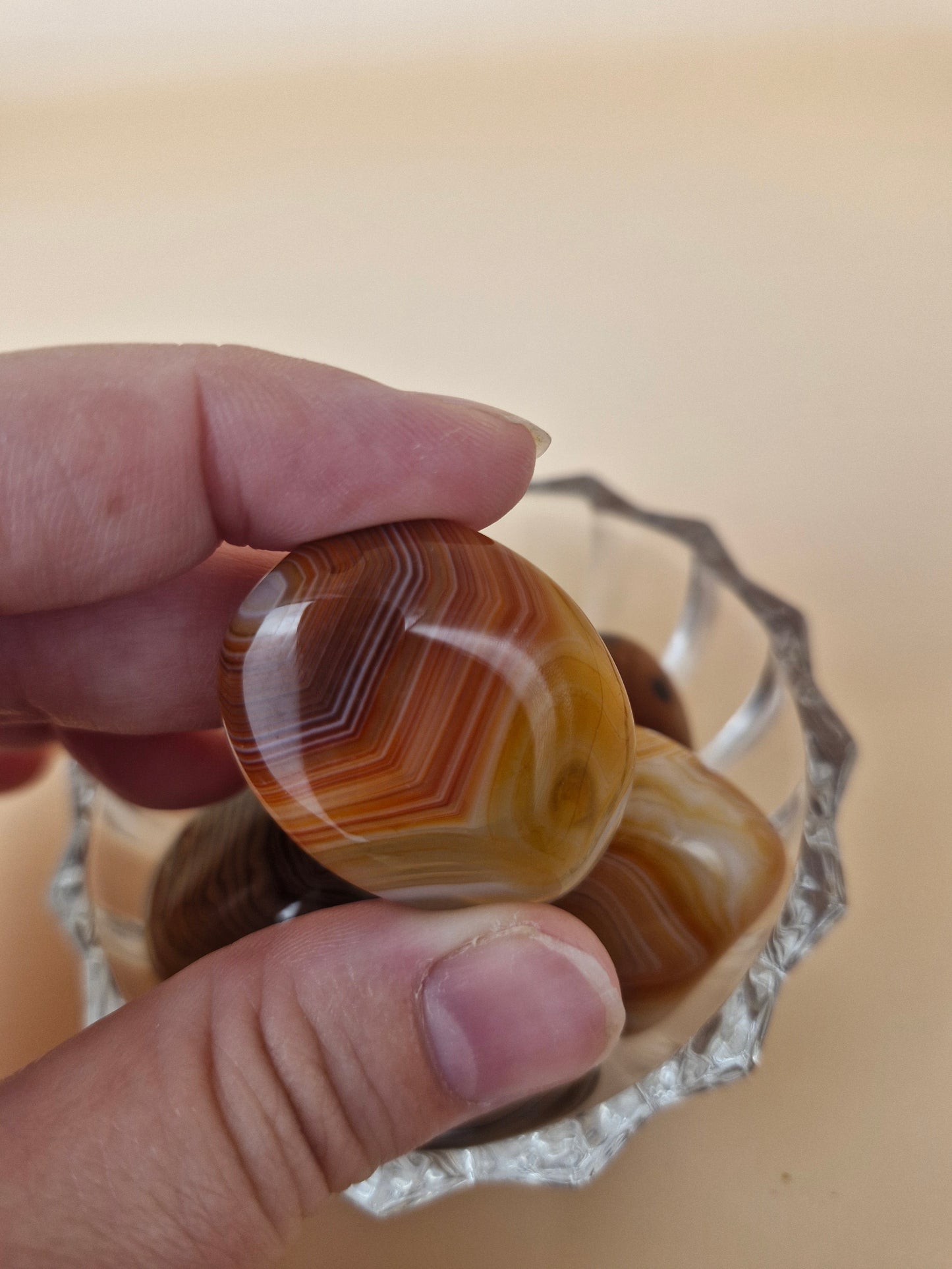 Silk Agate Tumble