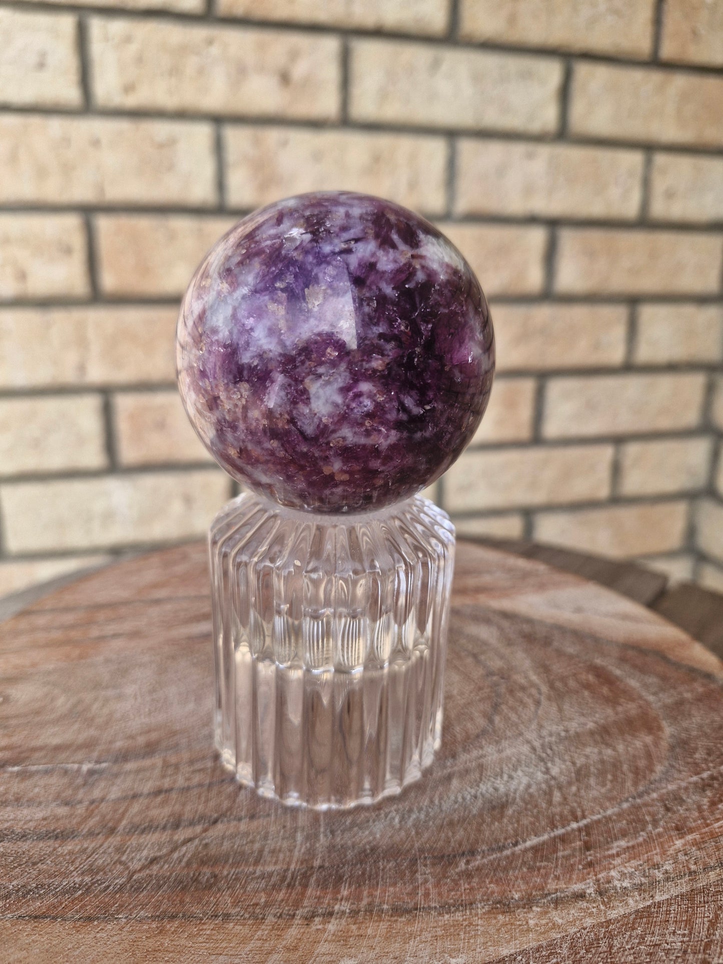 Purple Mica Sphere