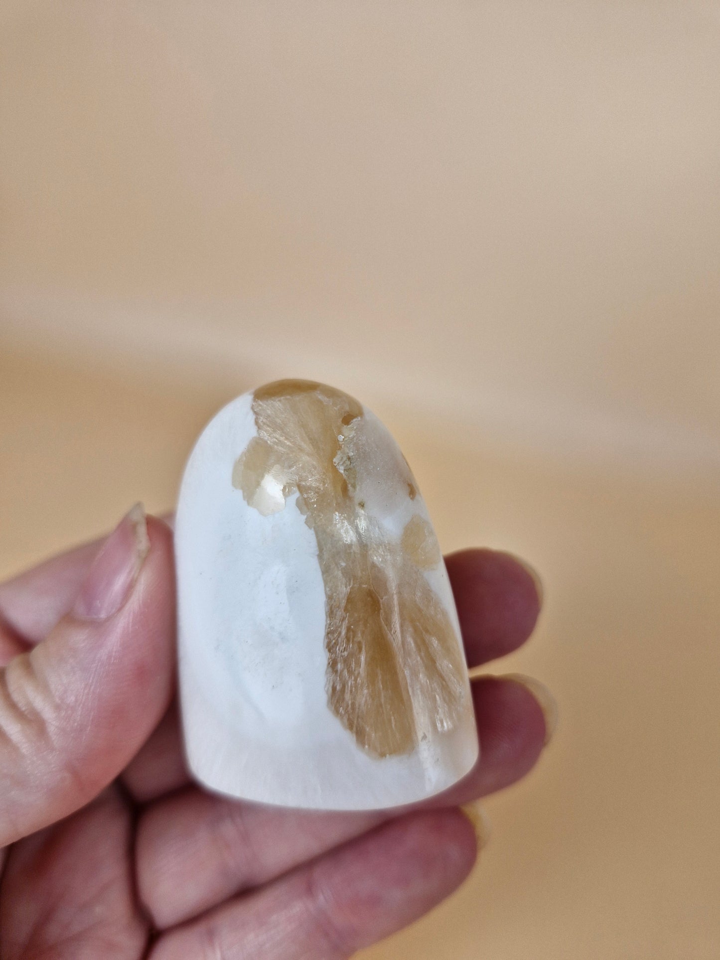 Scolecite with Stilbite Freeform (code SG)