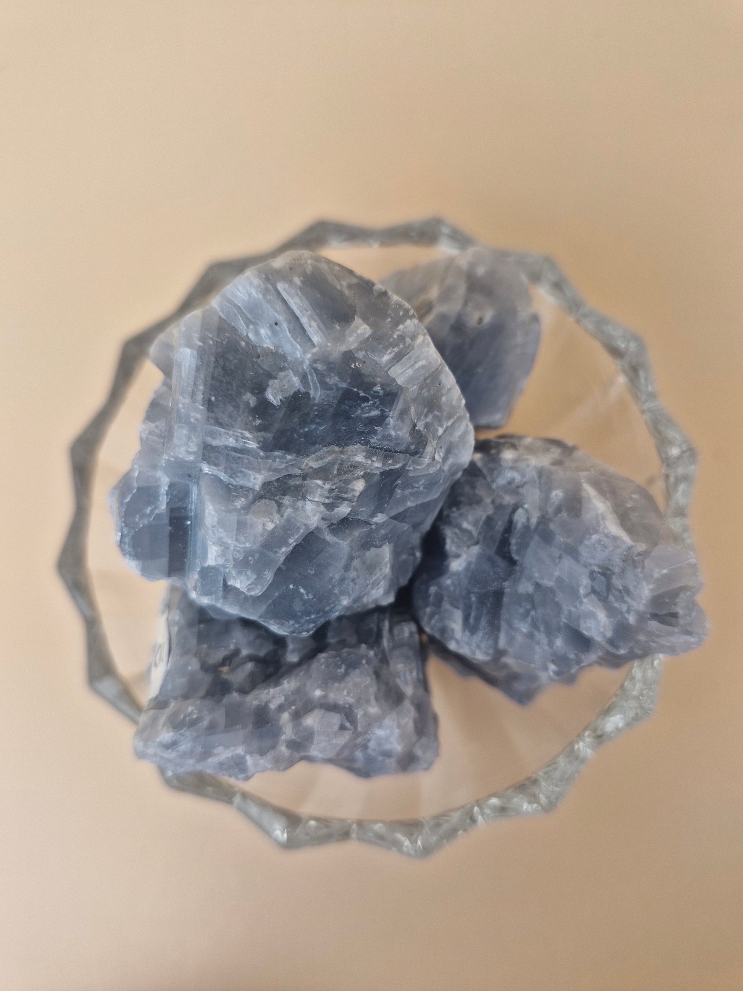 Raw Blue Calcite Piece (Intuitively chosen)