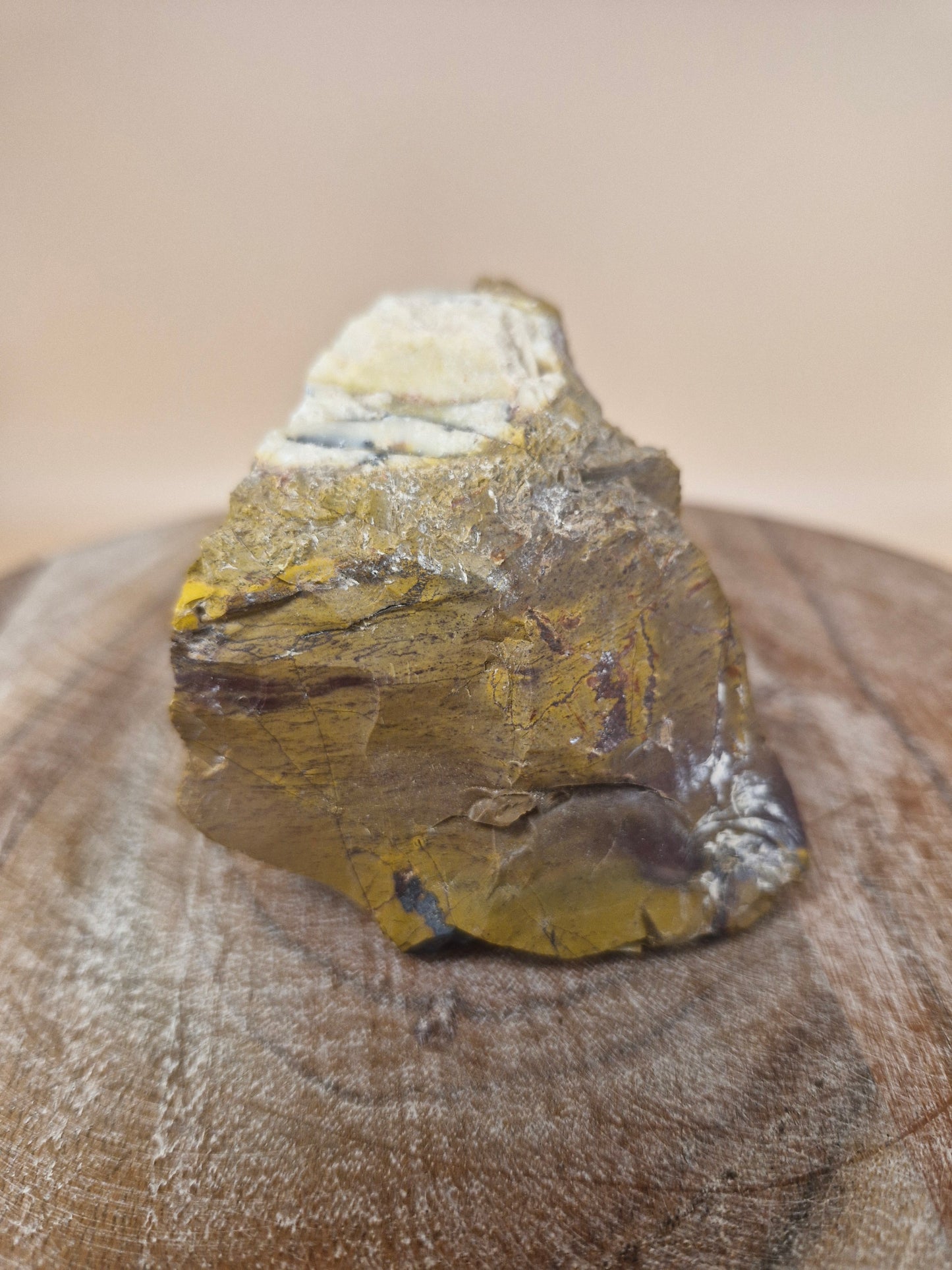 Polished & Raw Mustard Mookaite Freeform