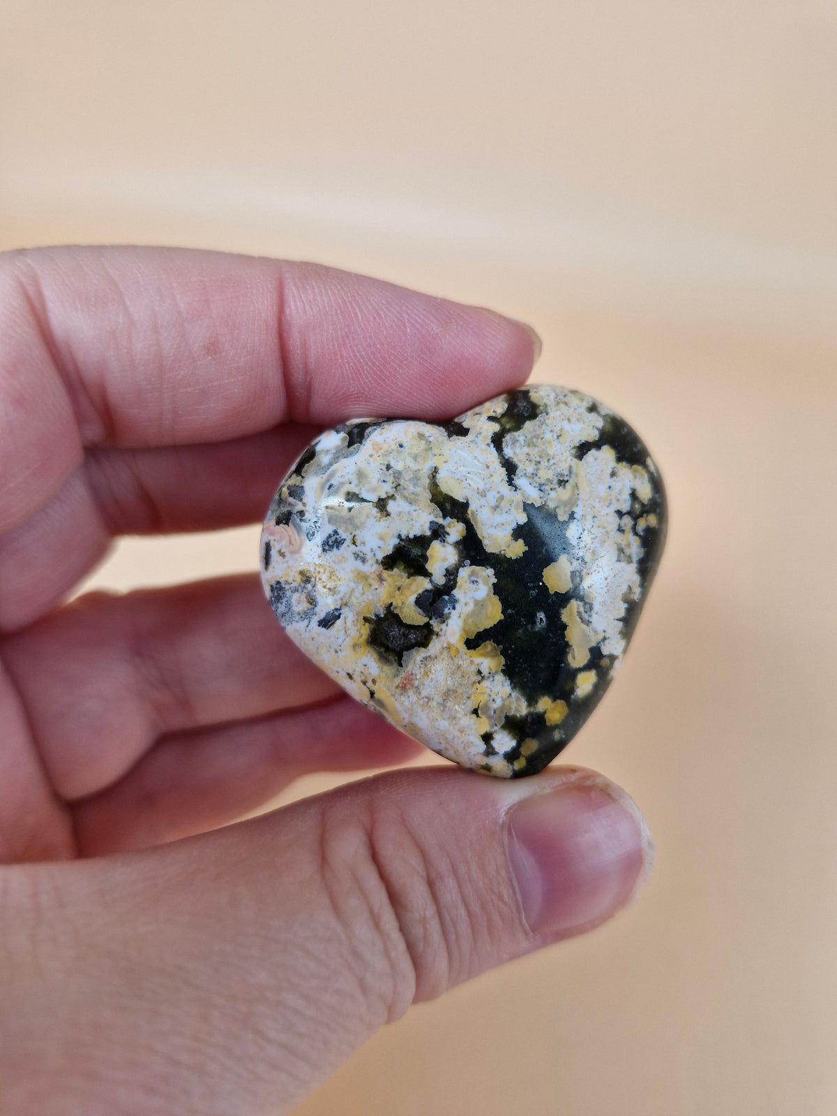 Ocean Jasper Heart
