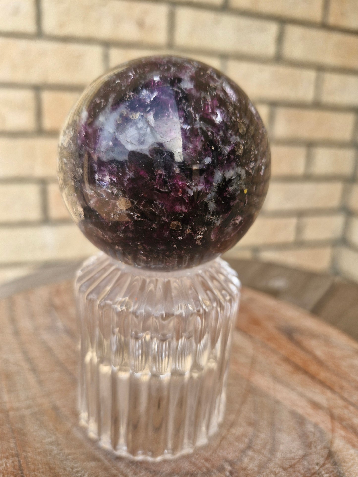 Rich Purple Mica Sphere