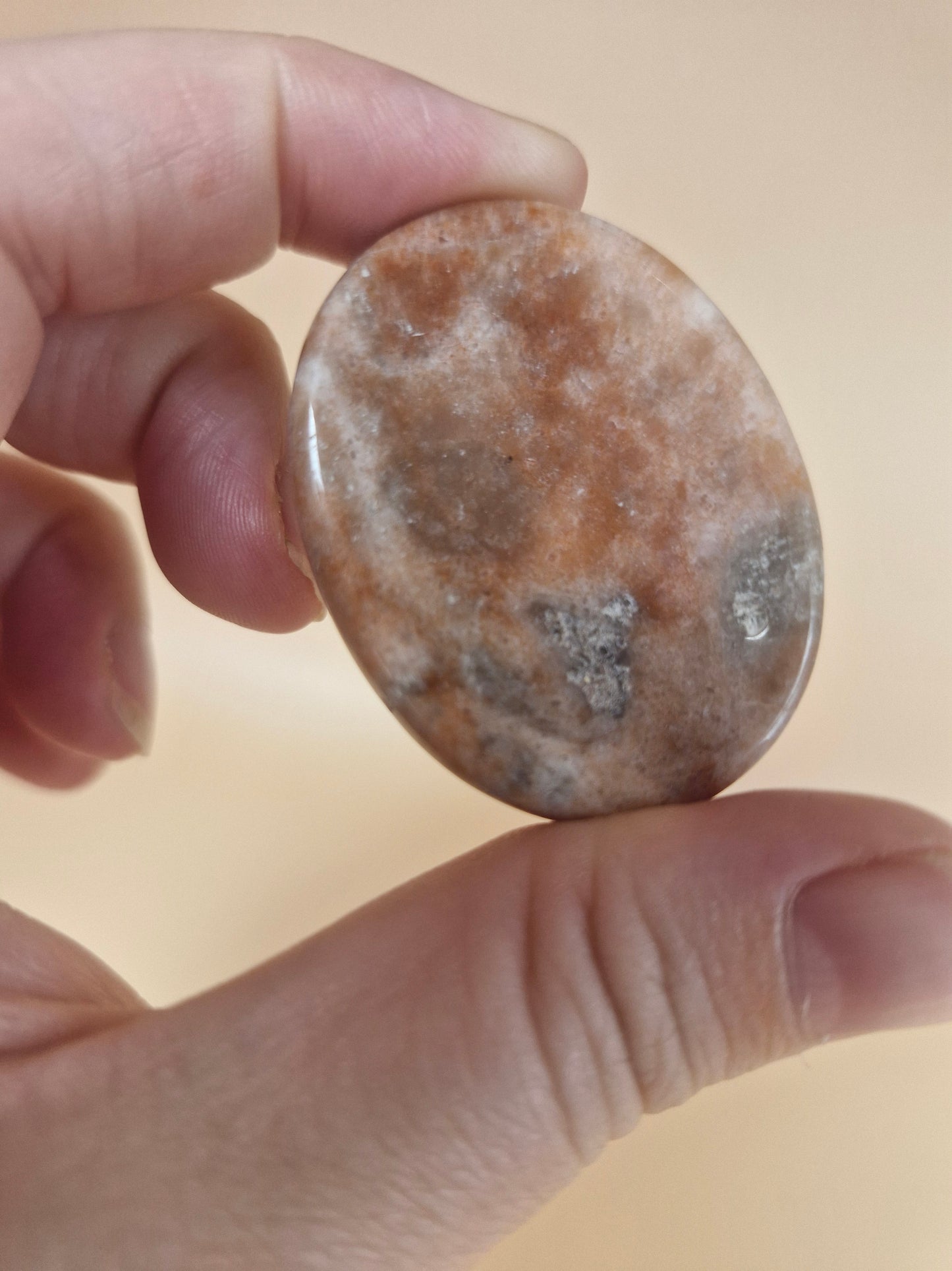 Sunstone Worry Stone