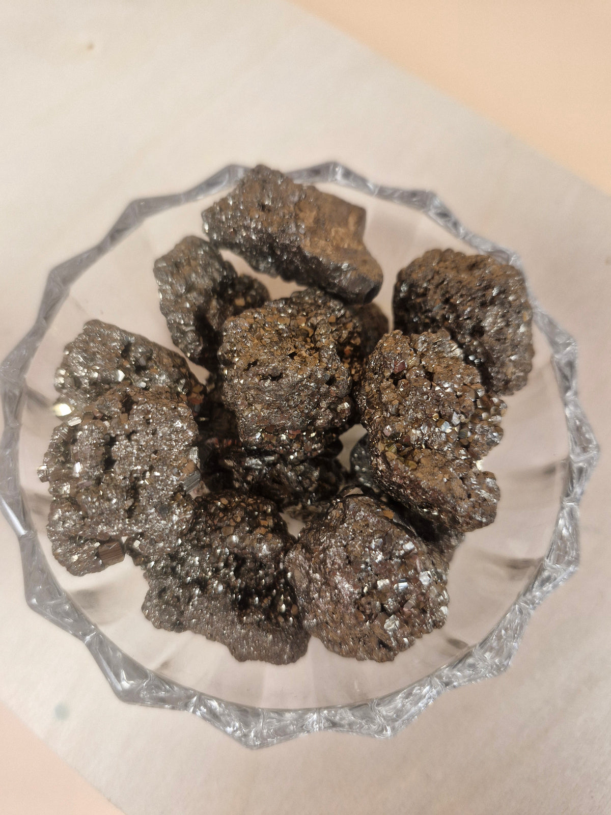 Pyrite mini cluster