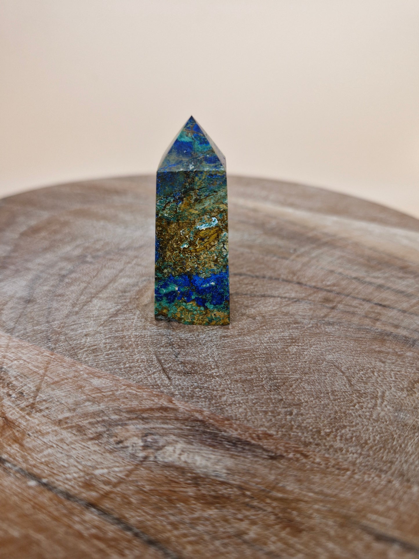 Azurite with Malachite Mini Tower (code A2)