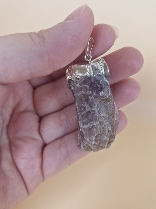 Lepidolite Pendant