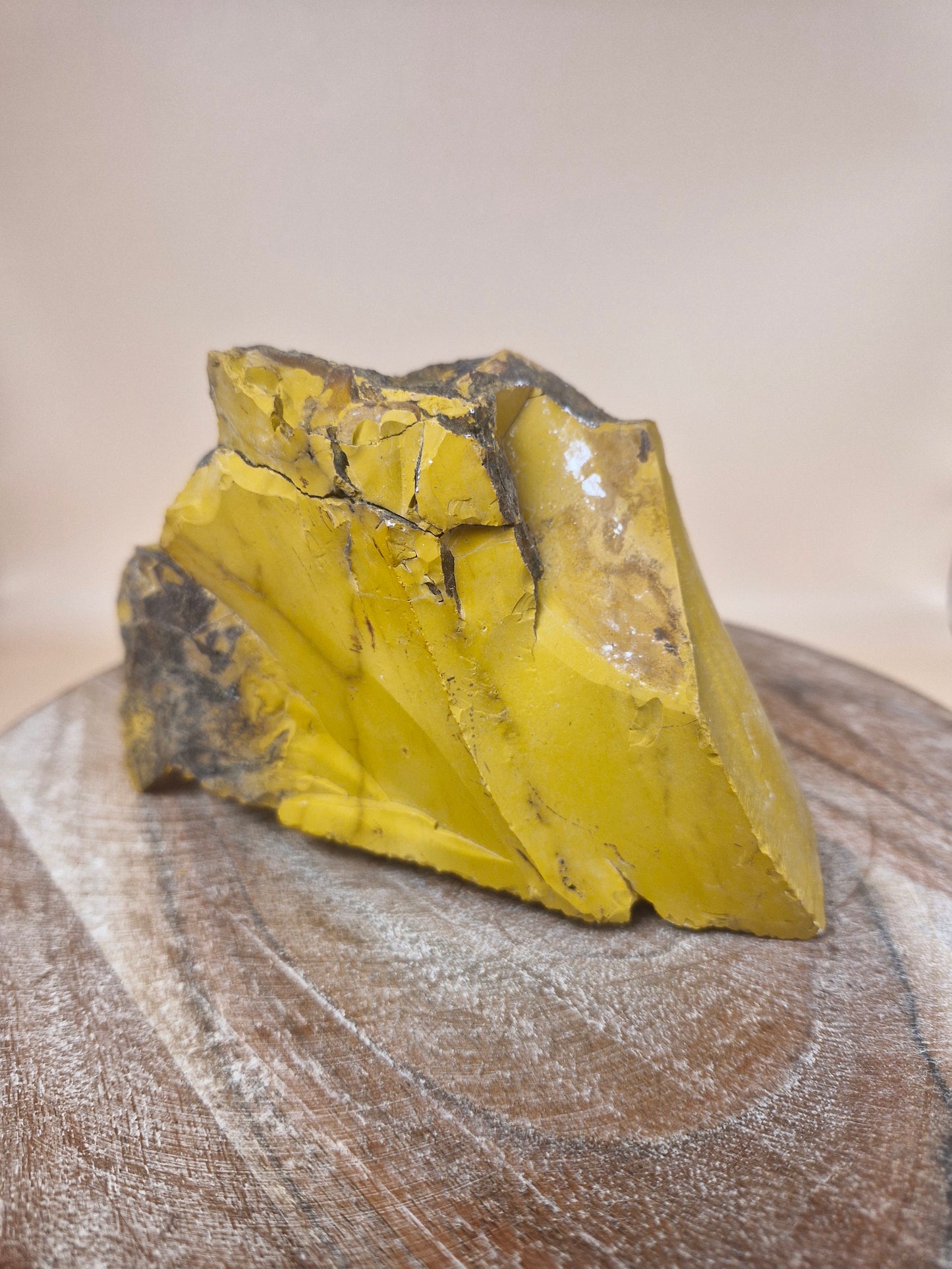 Raw Unpolished Yellow Mookaite Freeform