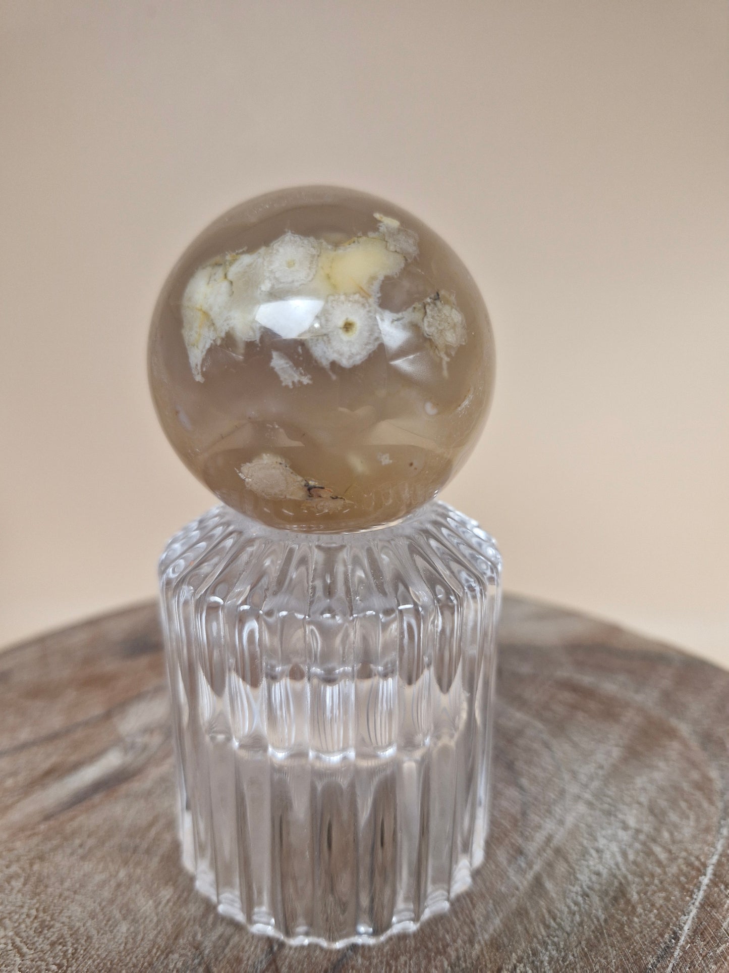 Flower Agate Sphere (code FT)