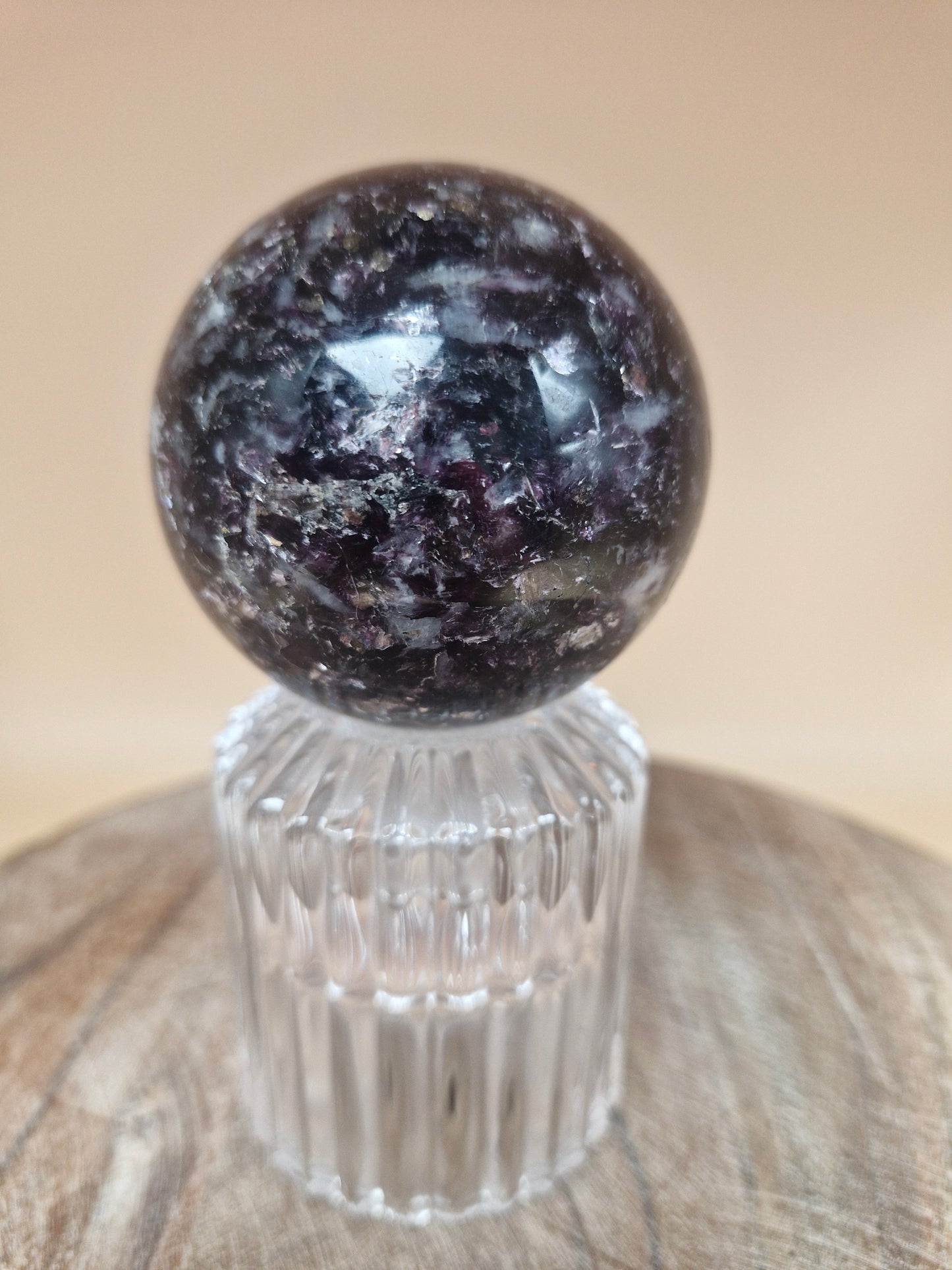 Rich Purple Mica Sphere