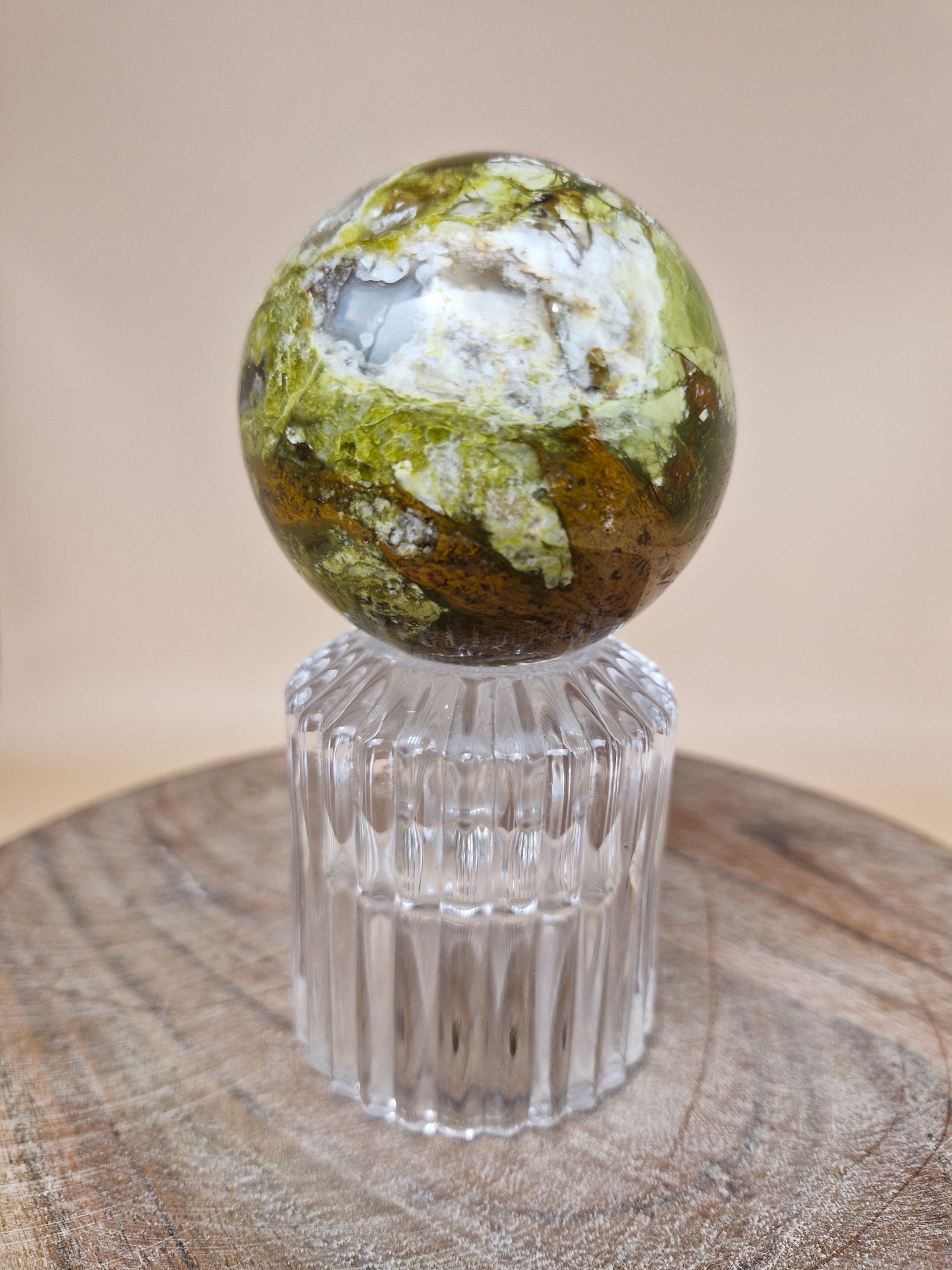 Green Opal Sphere