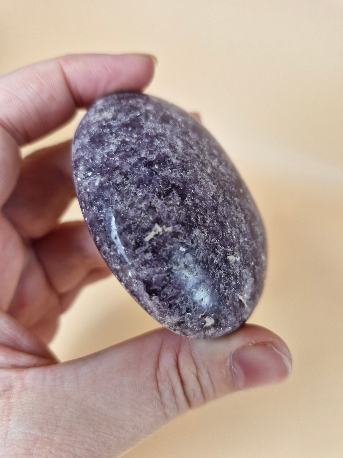 Lepidolite Palm