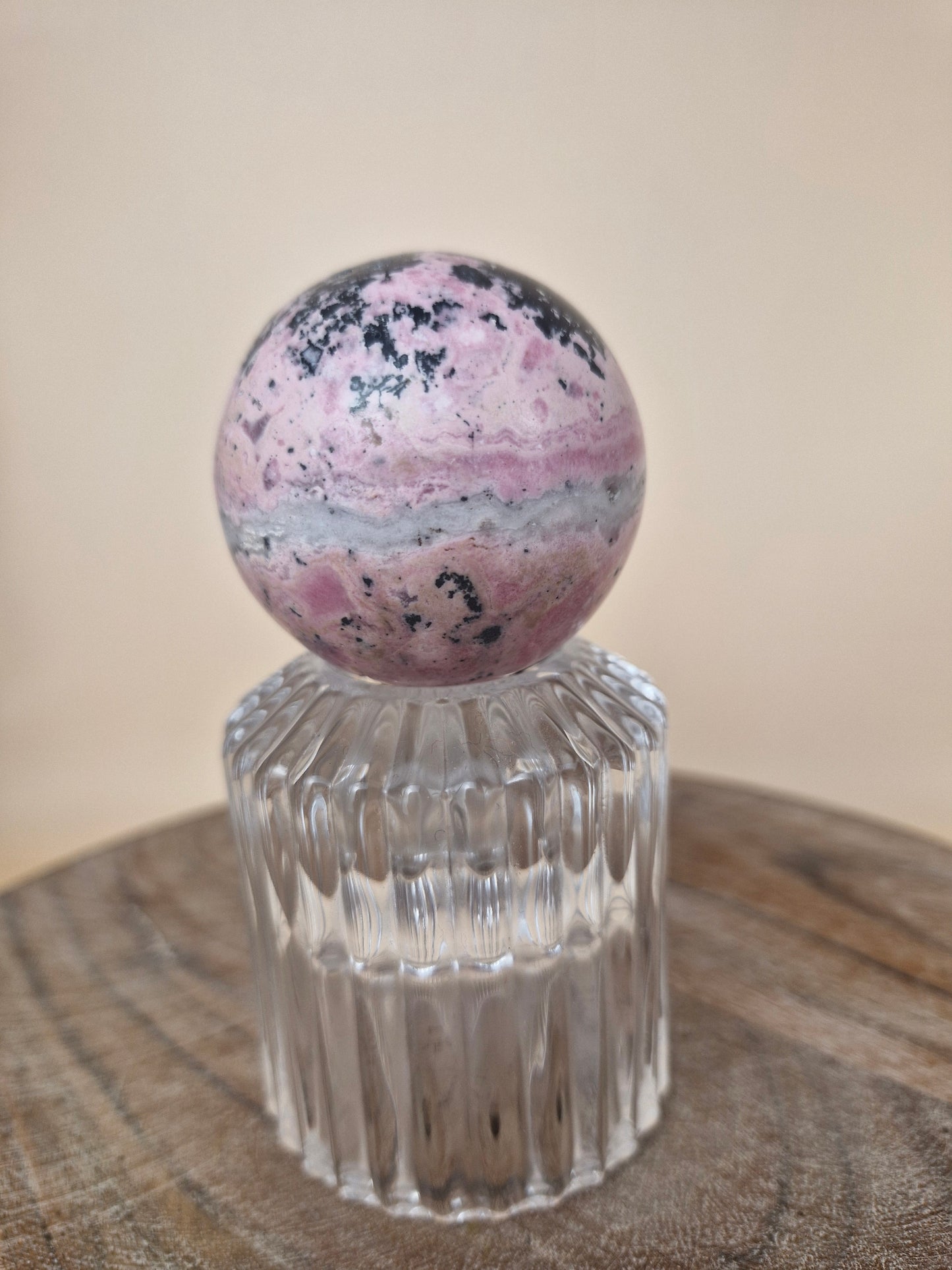 Peruvian Rhodonite Sphere