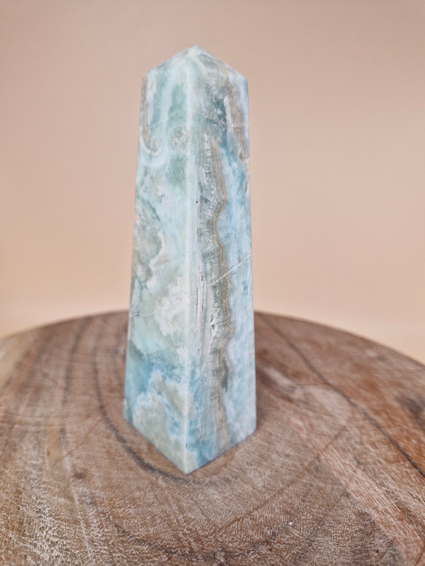 Blue Aragonite Tower
