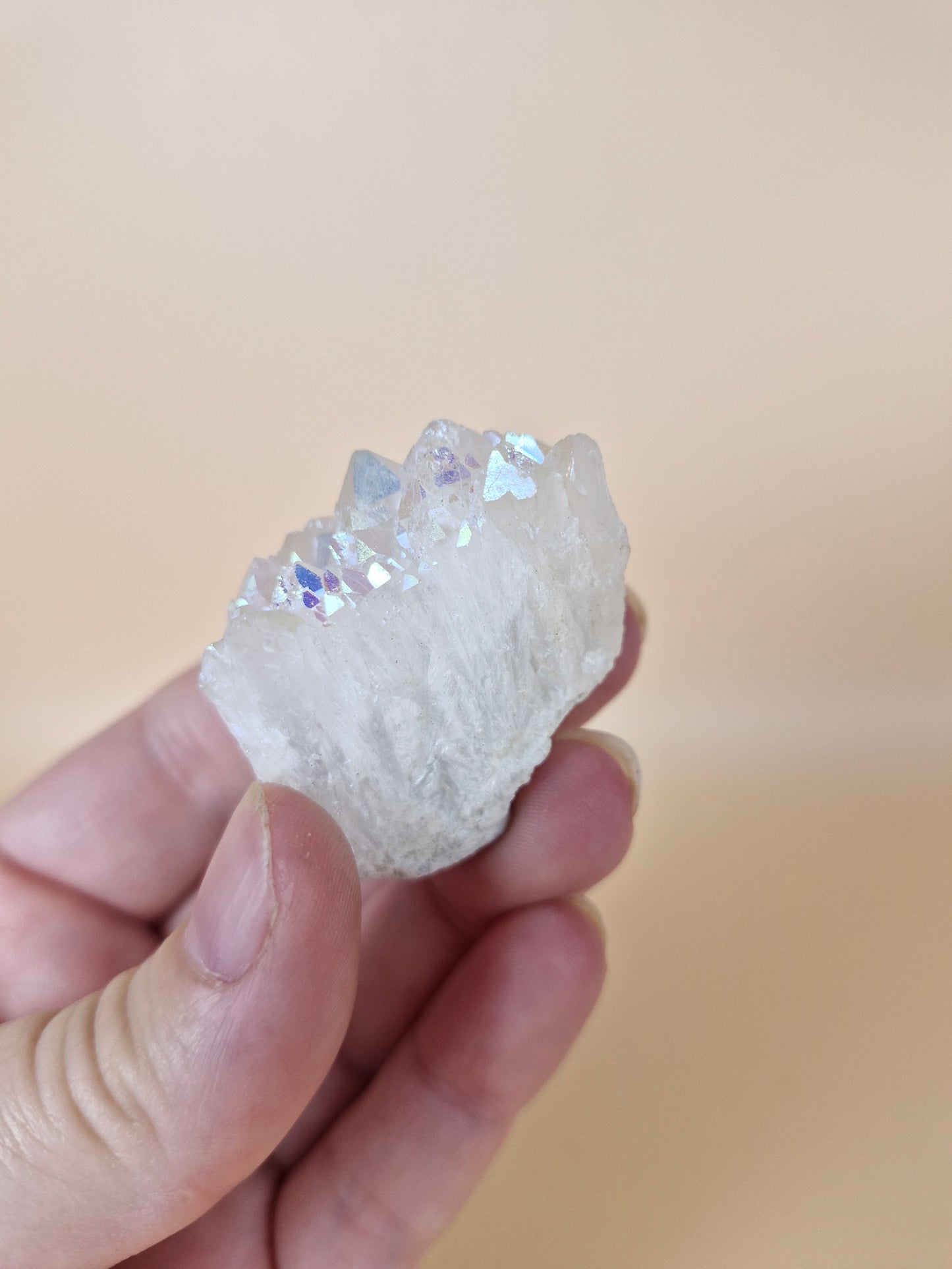 Mini Aura Quartz Cluster