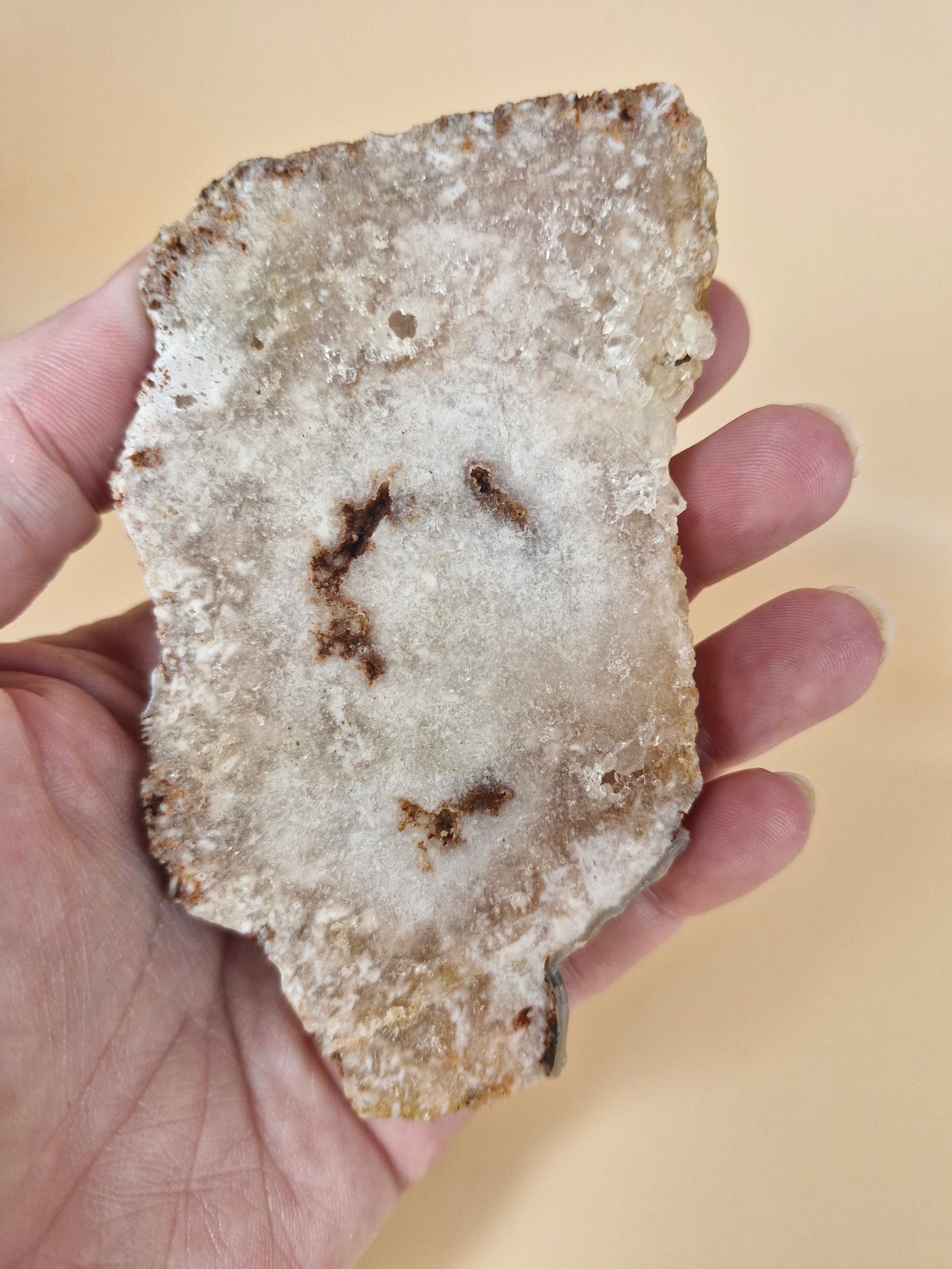 Pink Amethyst Slab on Stand - small