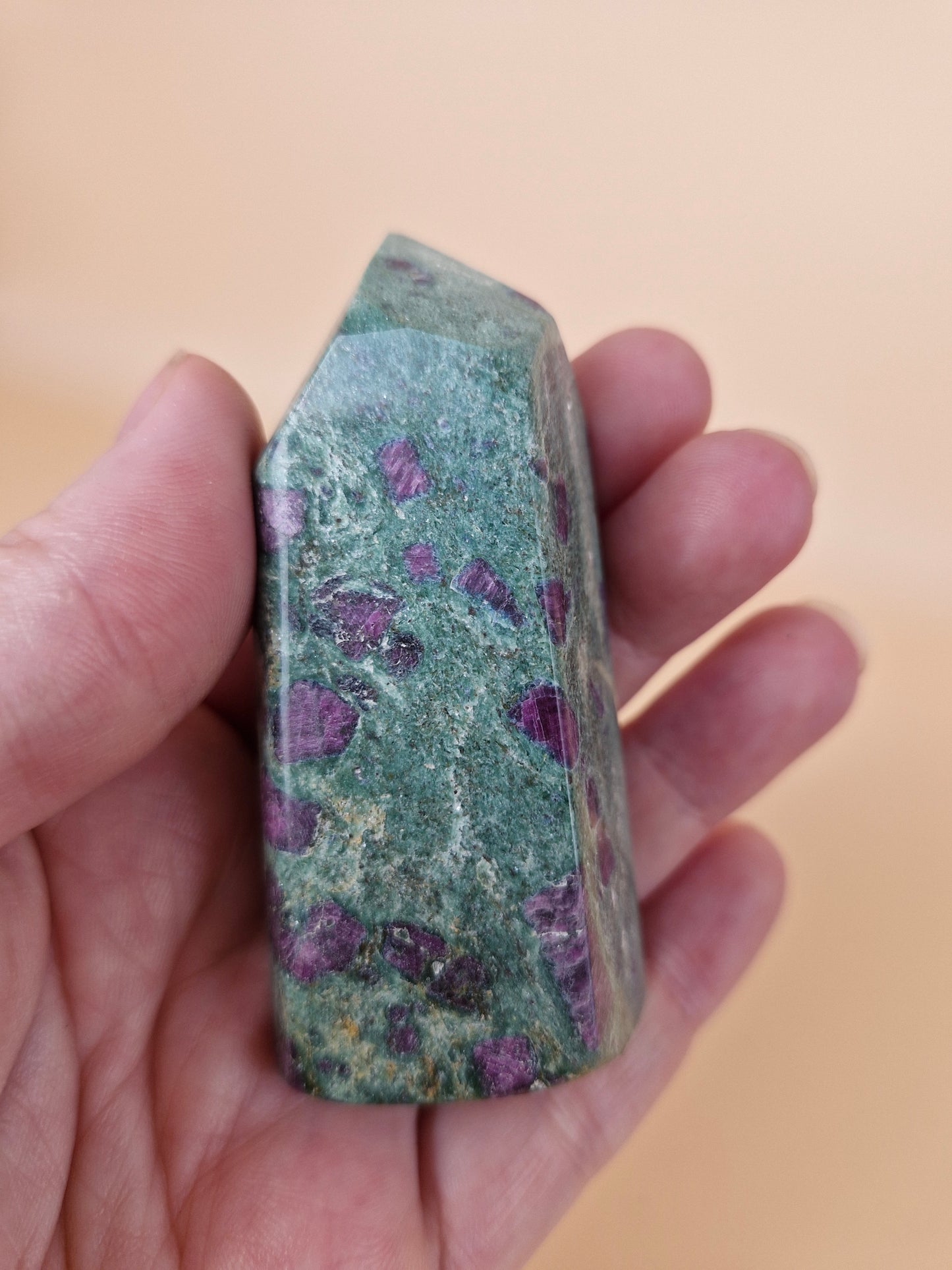 Ruby Fuchsite Tower (code F3)