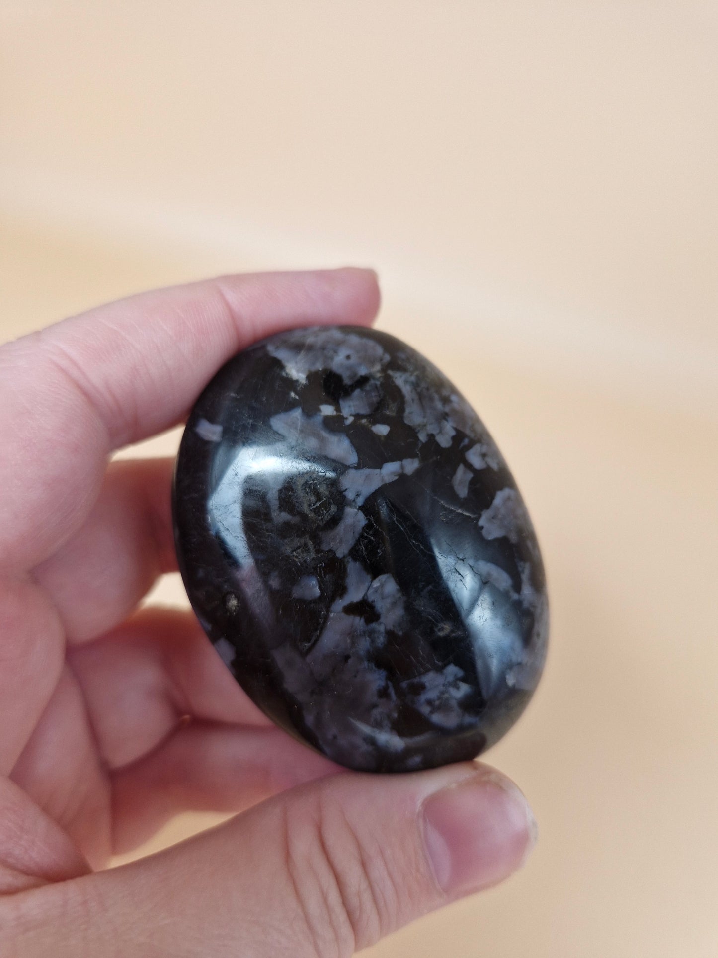 Indigo Gabbro Palm - intuitively picked