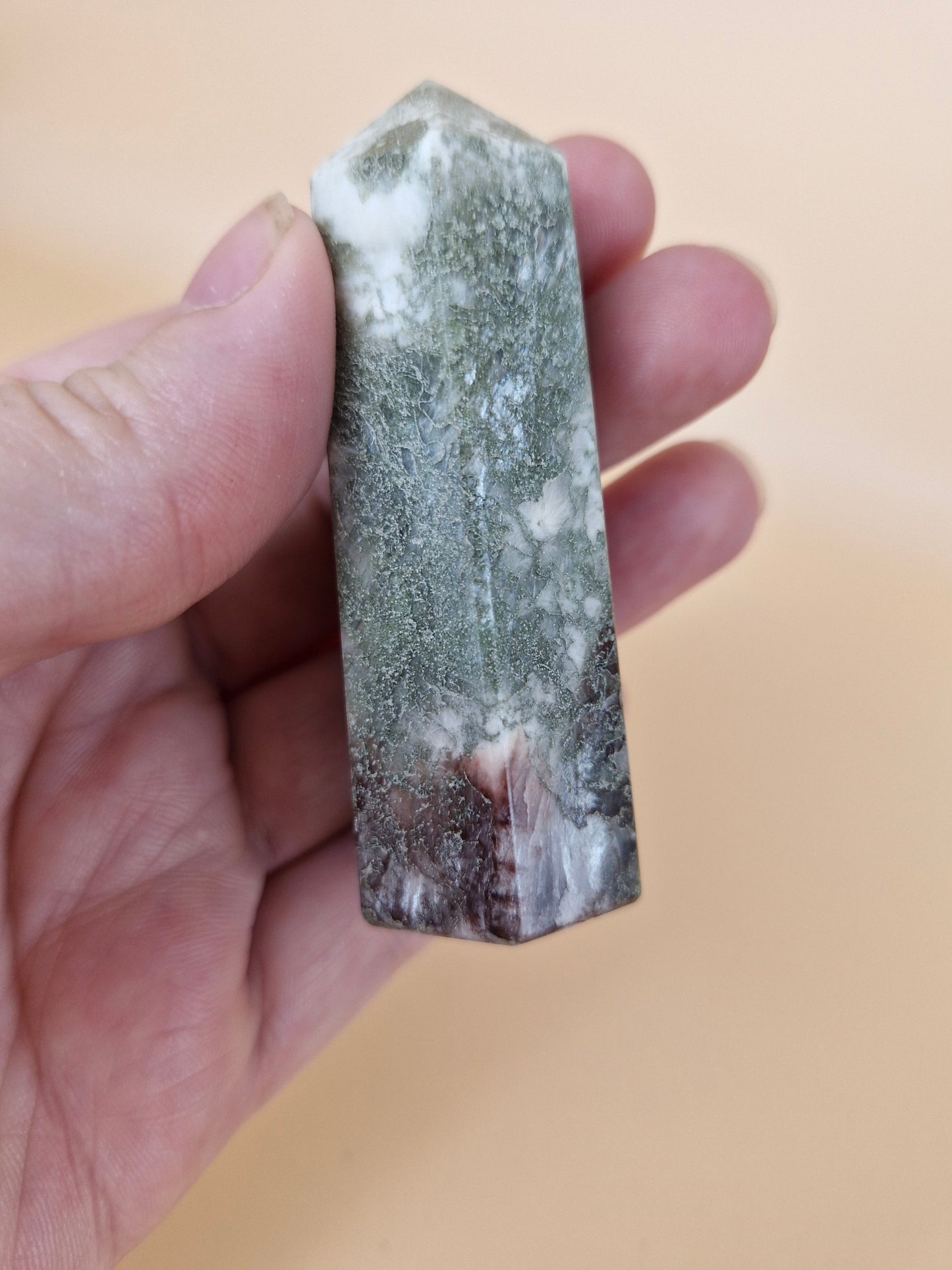 Stilbite with Heulandite Tower (code 16)