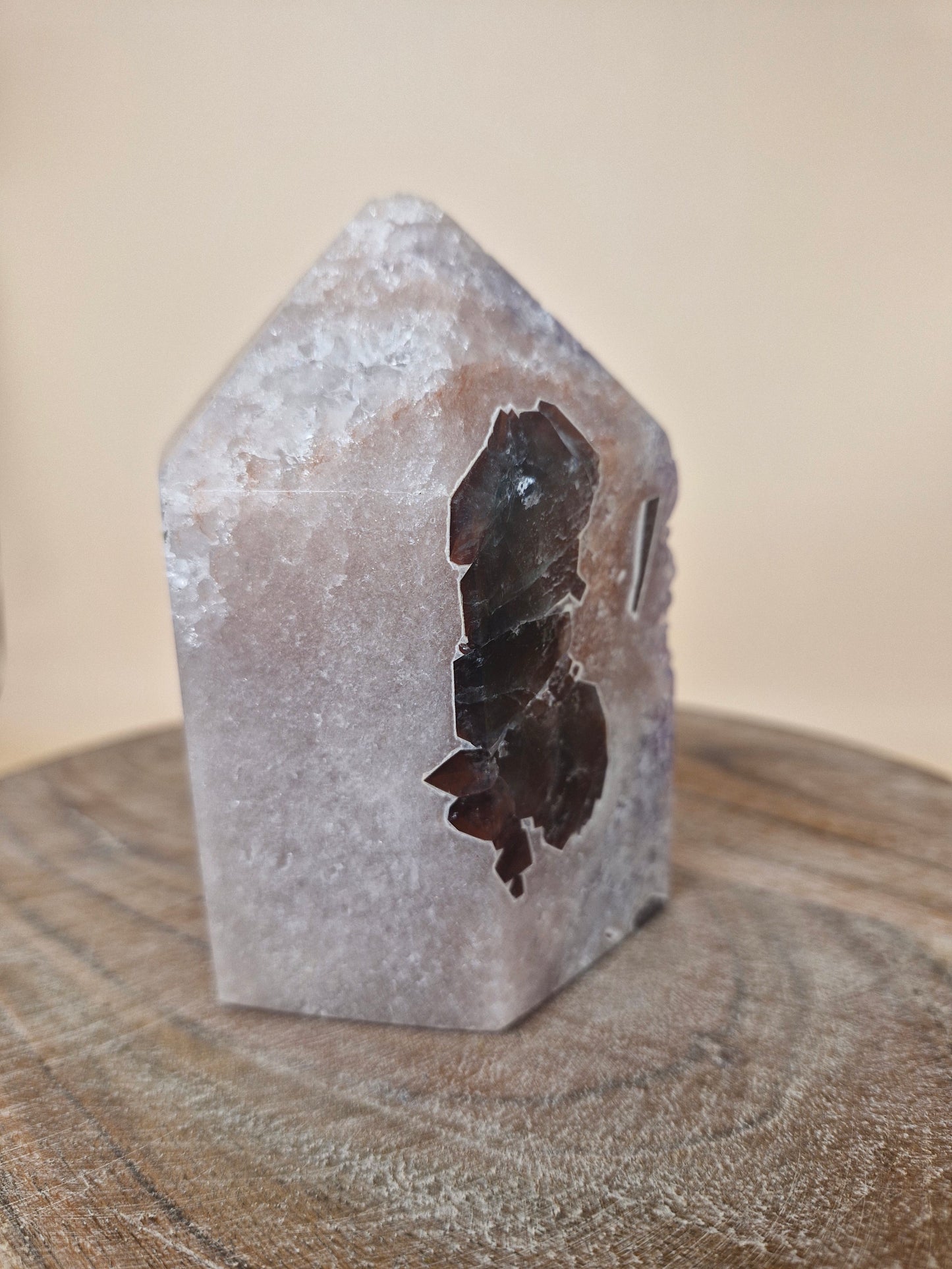 High Grade Pink Amethyst Tower