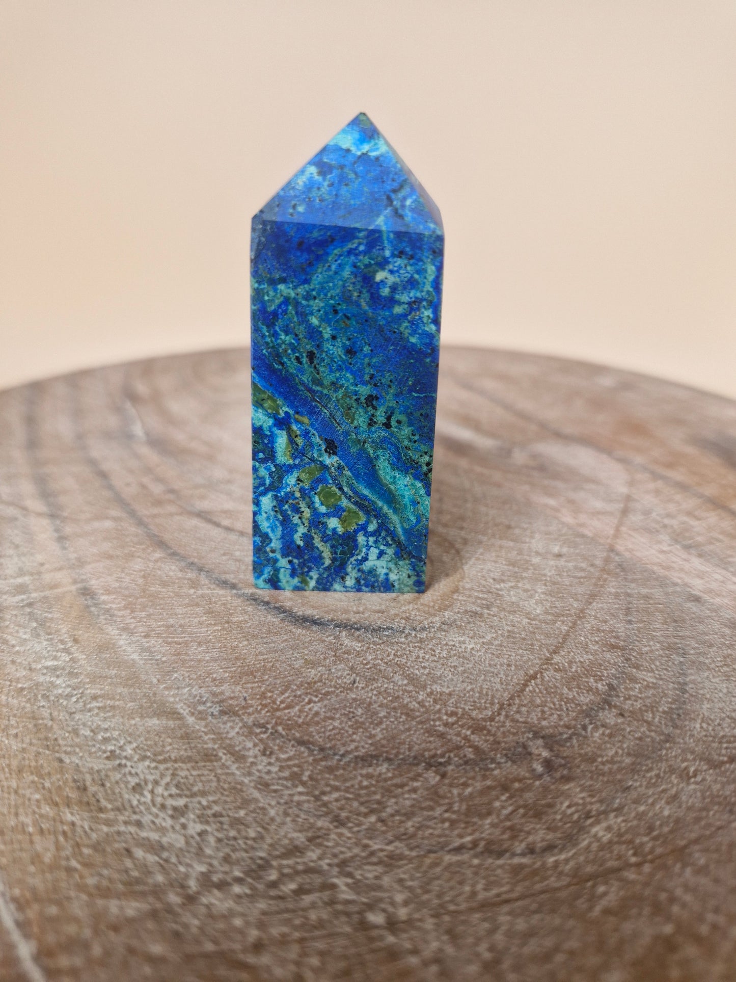 Azurite with Malachite Mini Tower (AZ2)