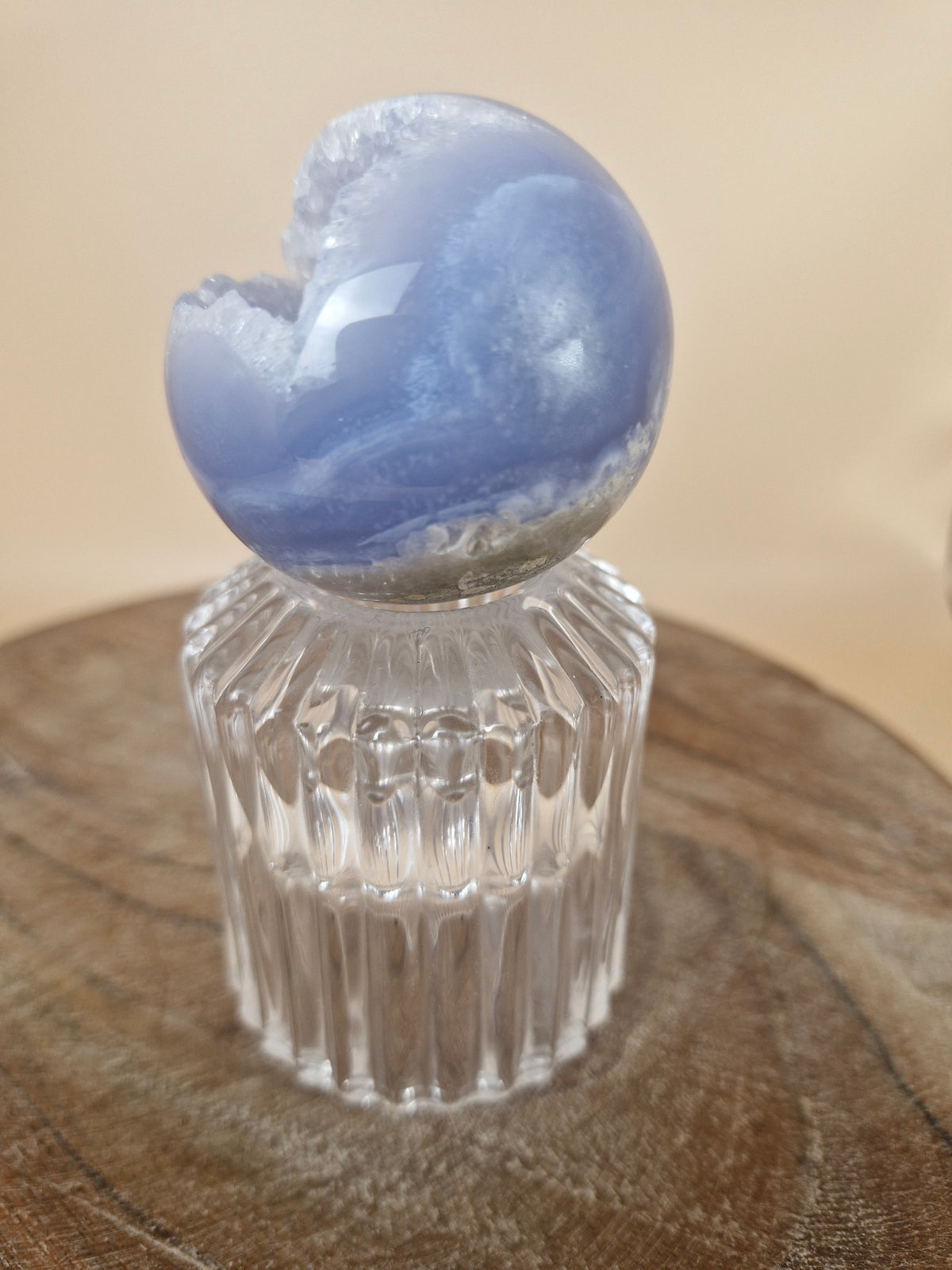 Druzy Lace Agate Sphere (code LA3)