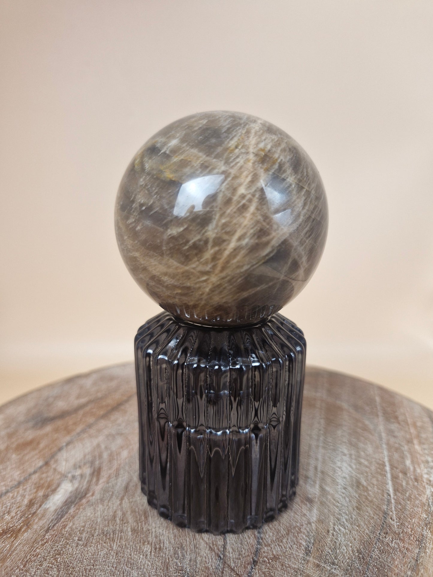 Black Moonstone Sphere