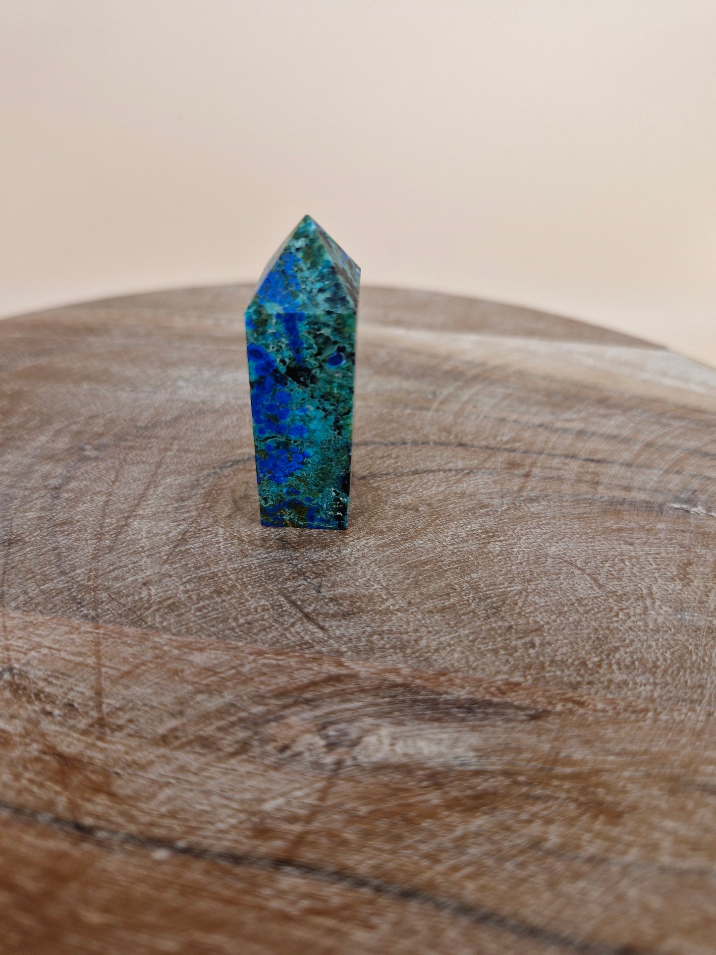 Azurite with Malachite Mini Tower (code A3)