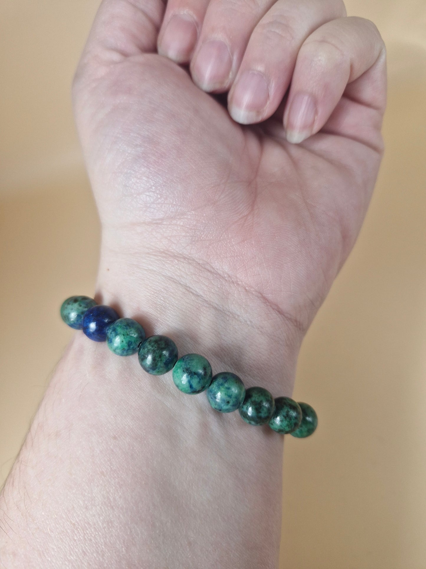Azurite and Malachite Bracelet